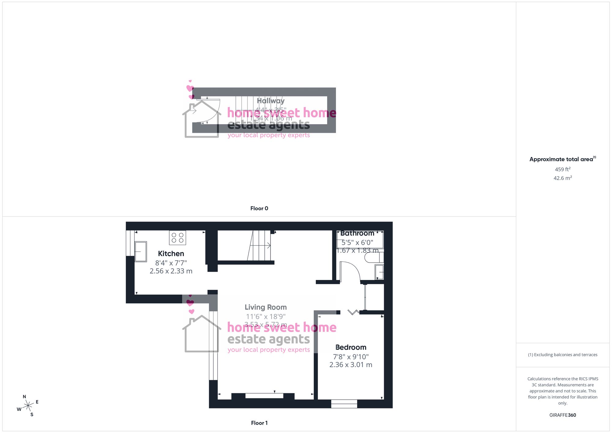43 Murray Terrace, Inverness floorplan