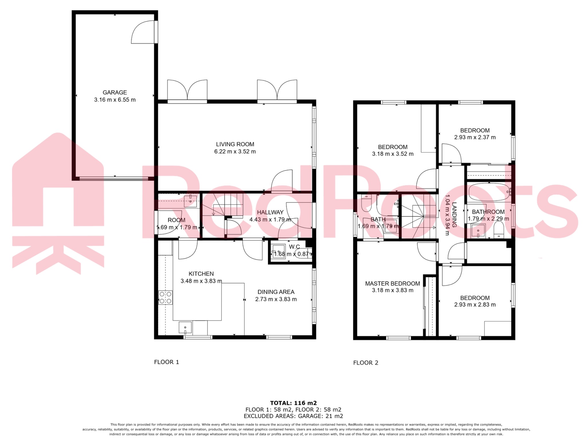 53, Stretton Street, Doncaster floorplan