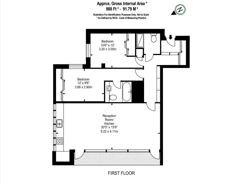 Fulham Road, UK floorplan