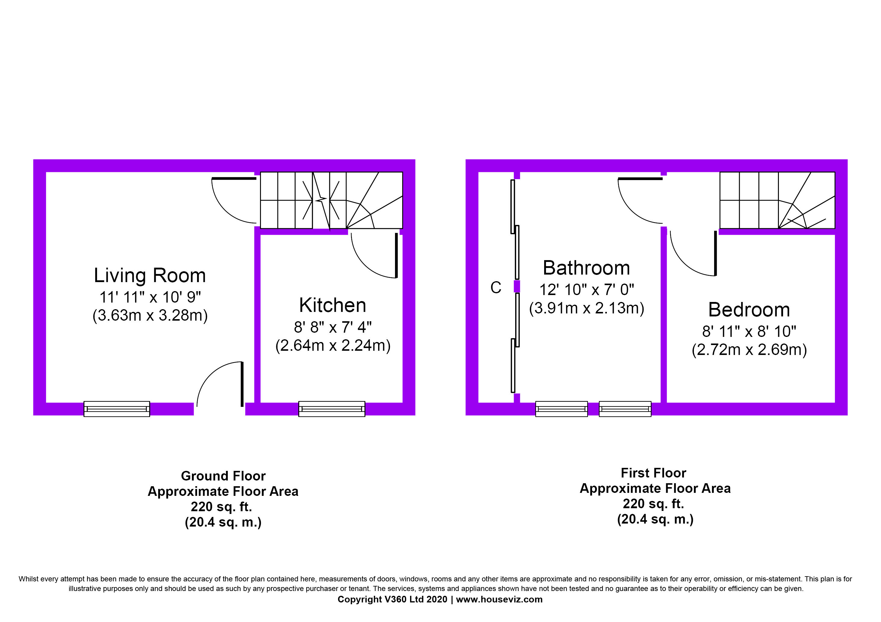 Crofthouse Lane, Utley, West Yorkshire BD20, 1 bedroom end terrace