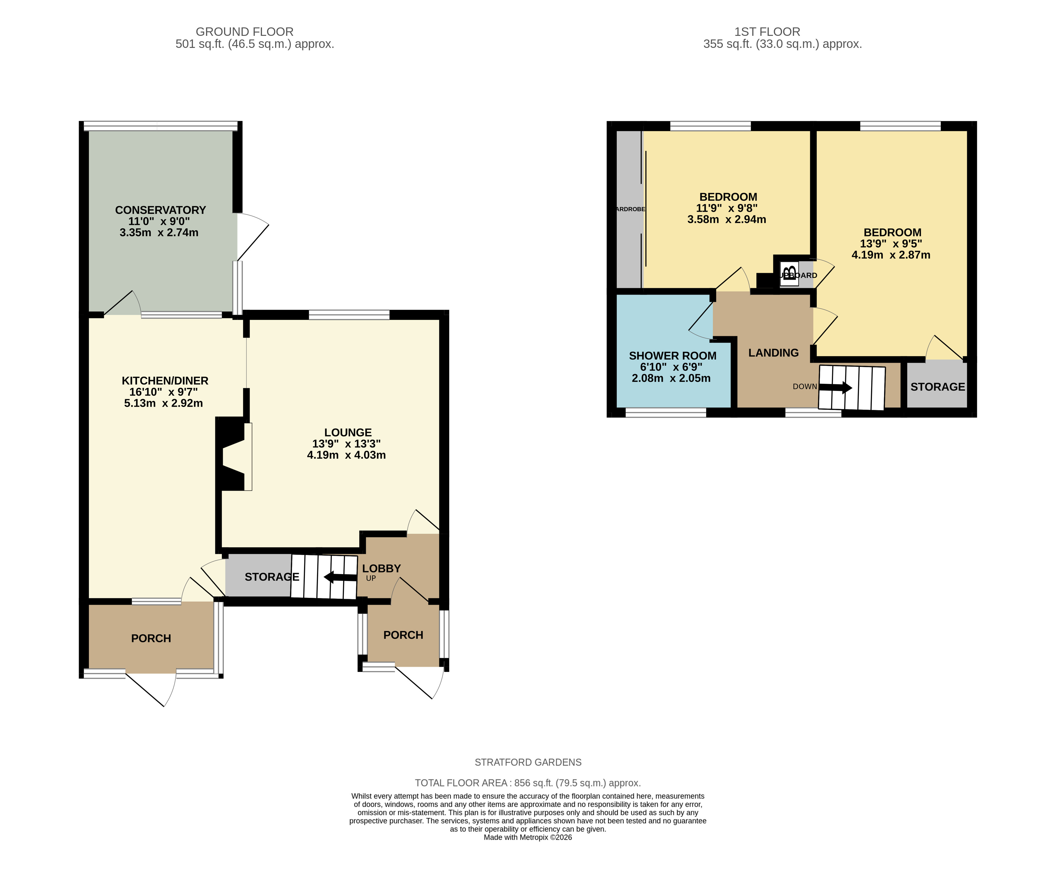 20, Stratford Gardens, Stanford-le-hope floorplan
