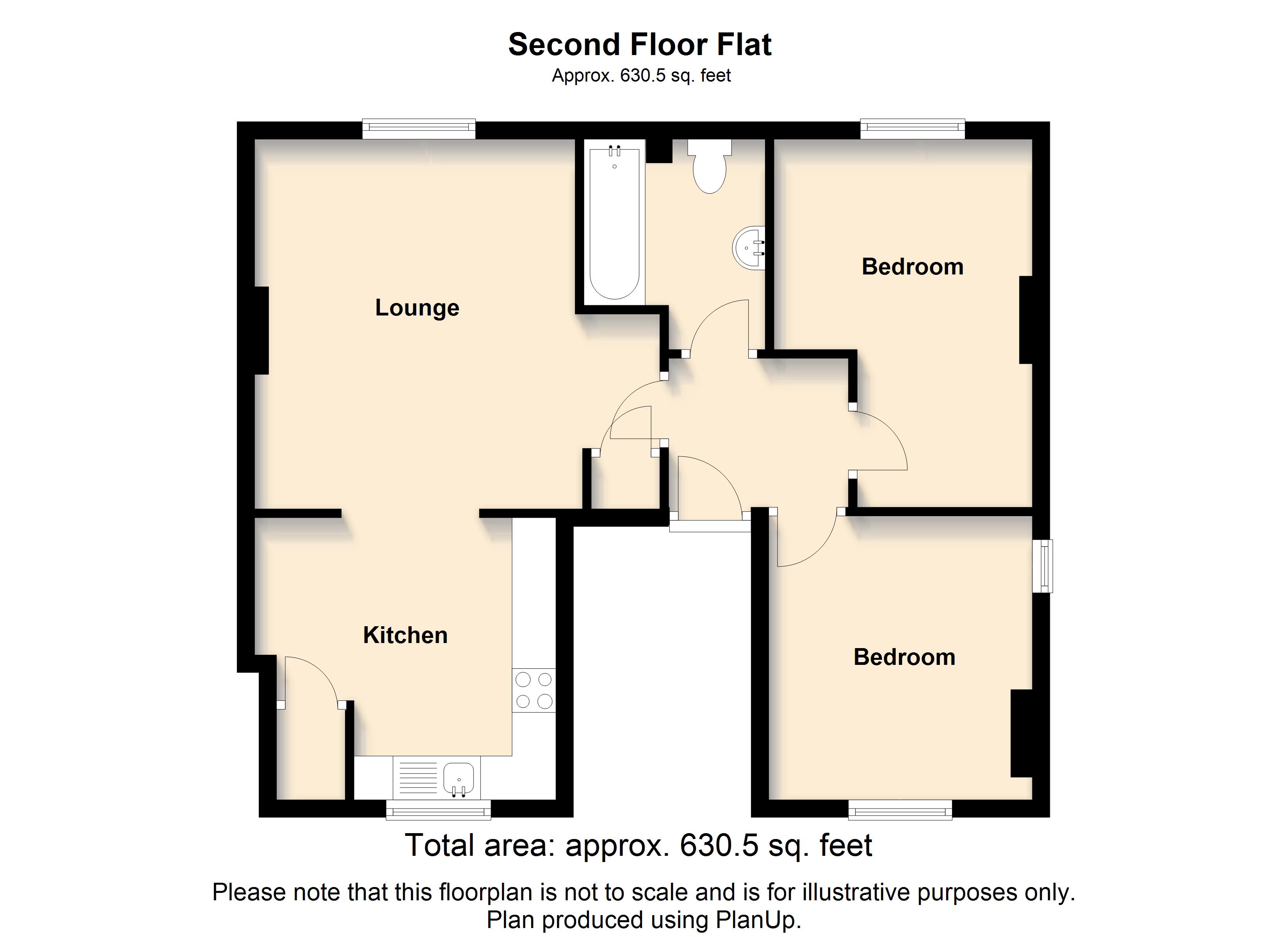 2 Bedrooms Flat to rent in Bridge Street, Leatherhead KT22