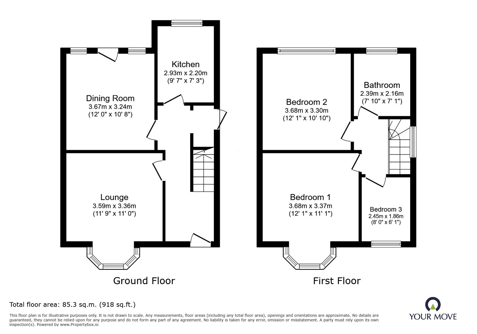 Himley Road, Dudley floorplan