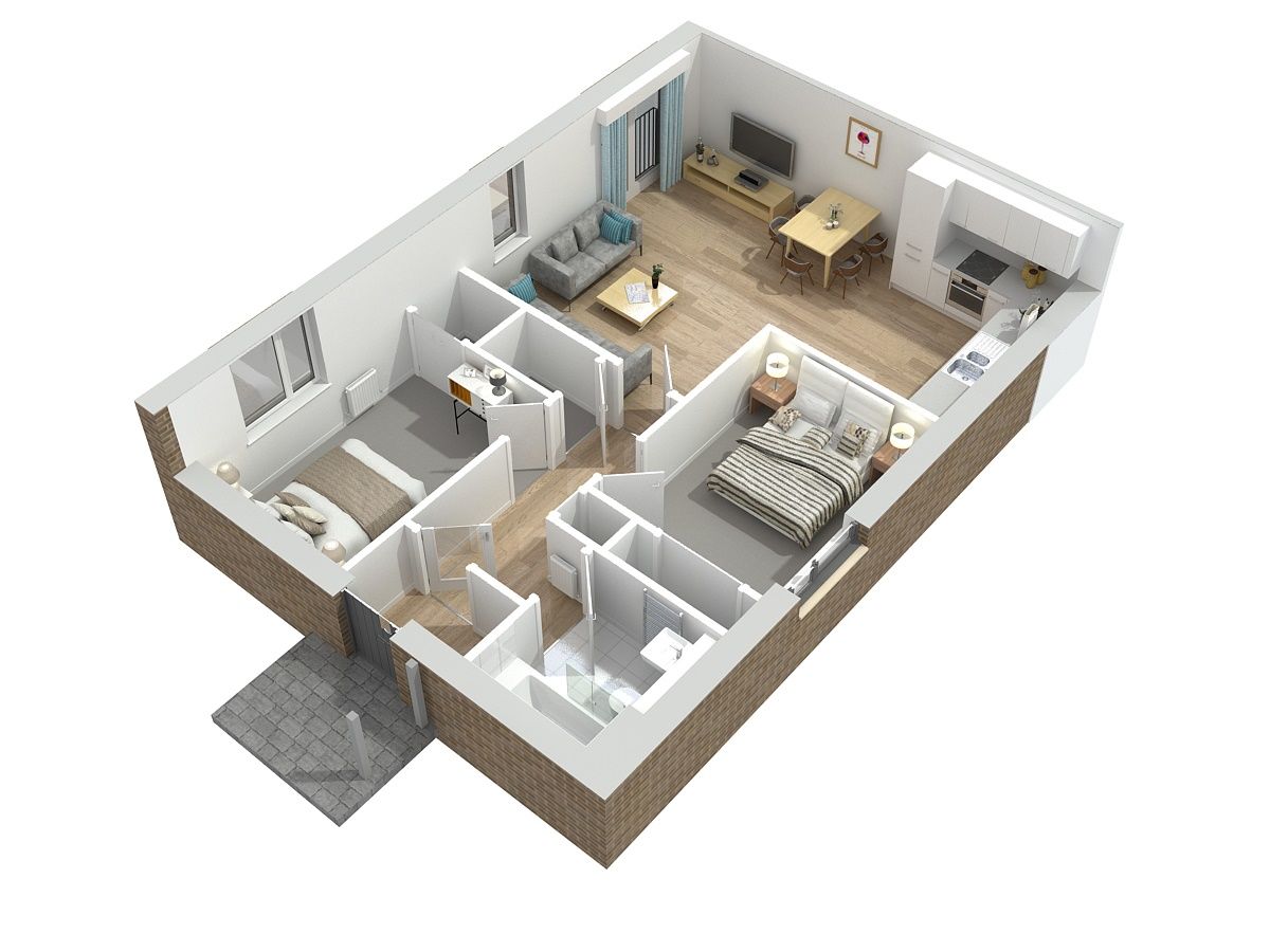 2 Bedrooms Flat for sale in Caerlee Mill, Innerleithen EH44 id5713113