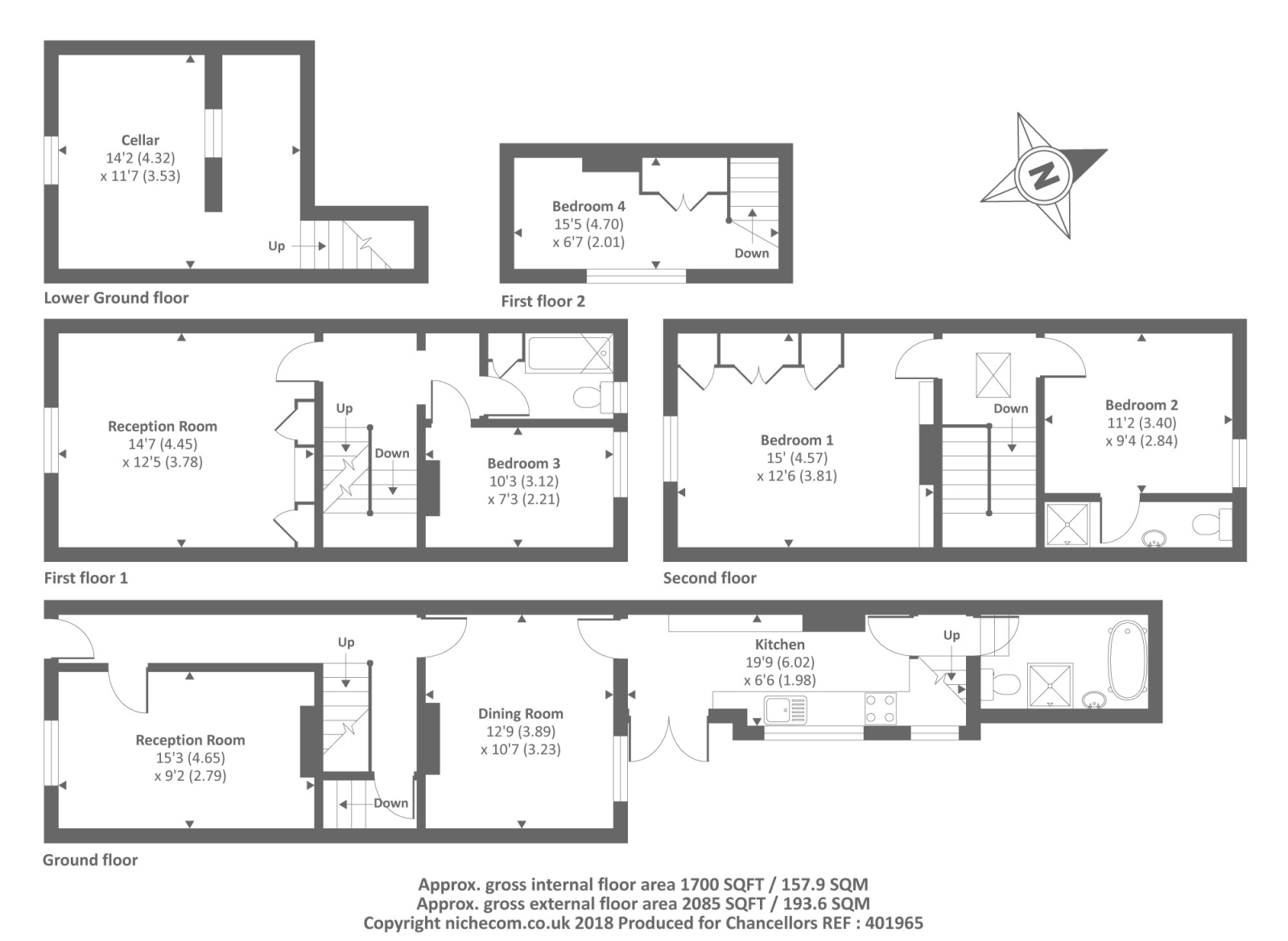 4 Bedrooms Terraced house to rent in Henley-On-Thames, Henley-On-Thames RG9