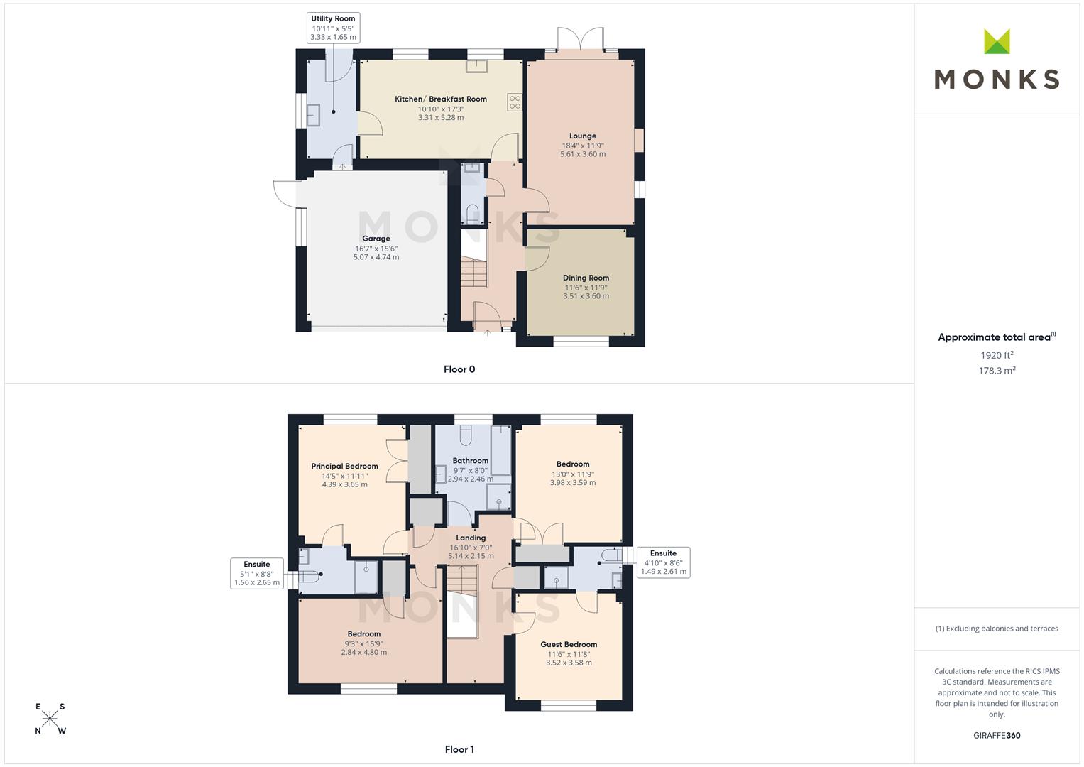 1 Silvana Gardens, Whittington Road, Oswestry floorplan