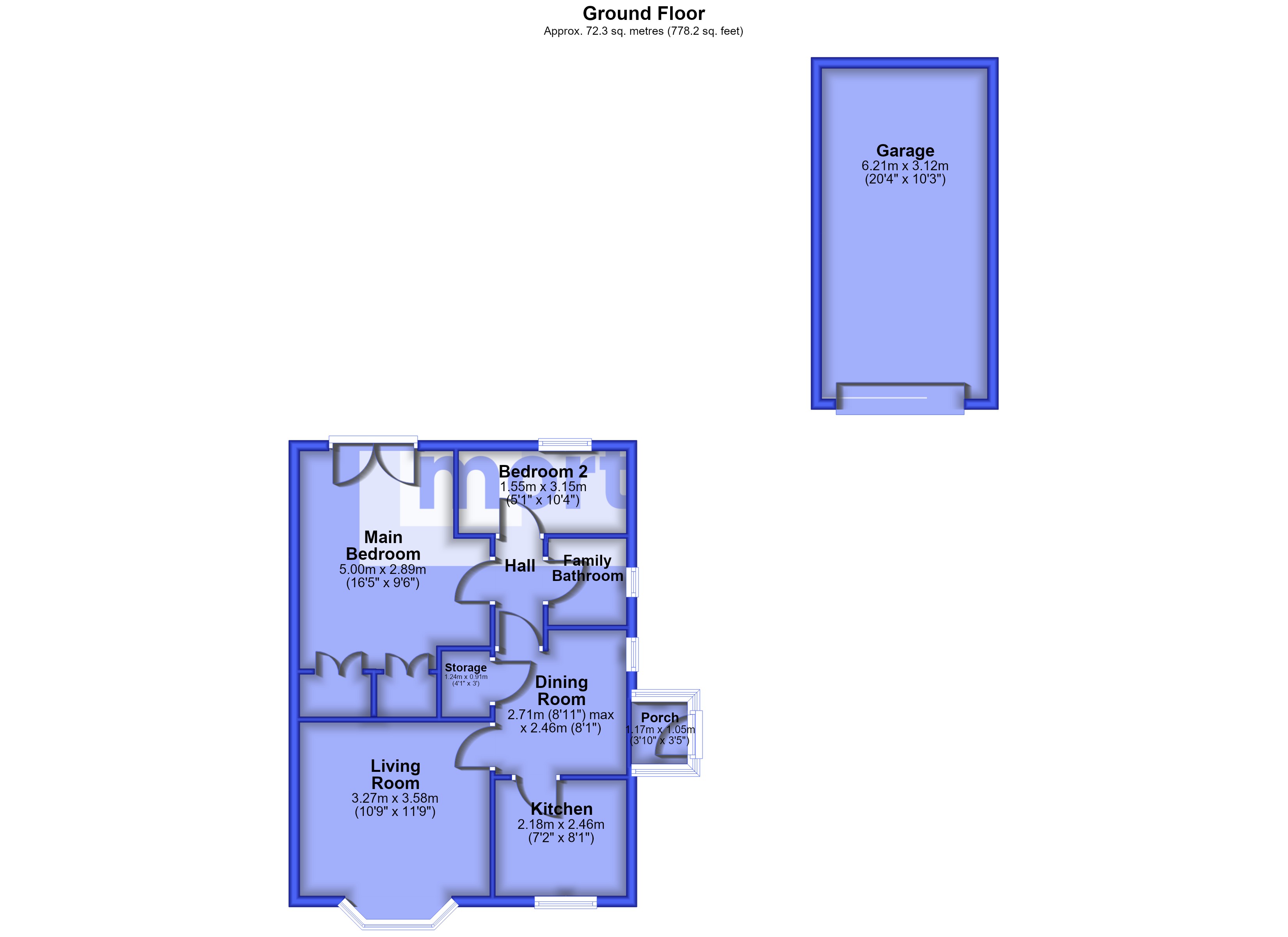 26, Clifton Avenue, Lancashire floorplan