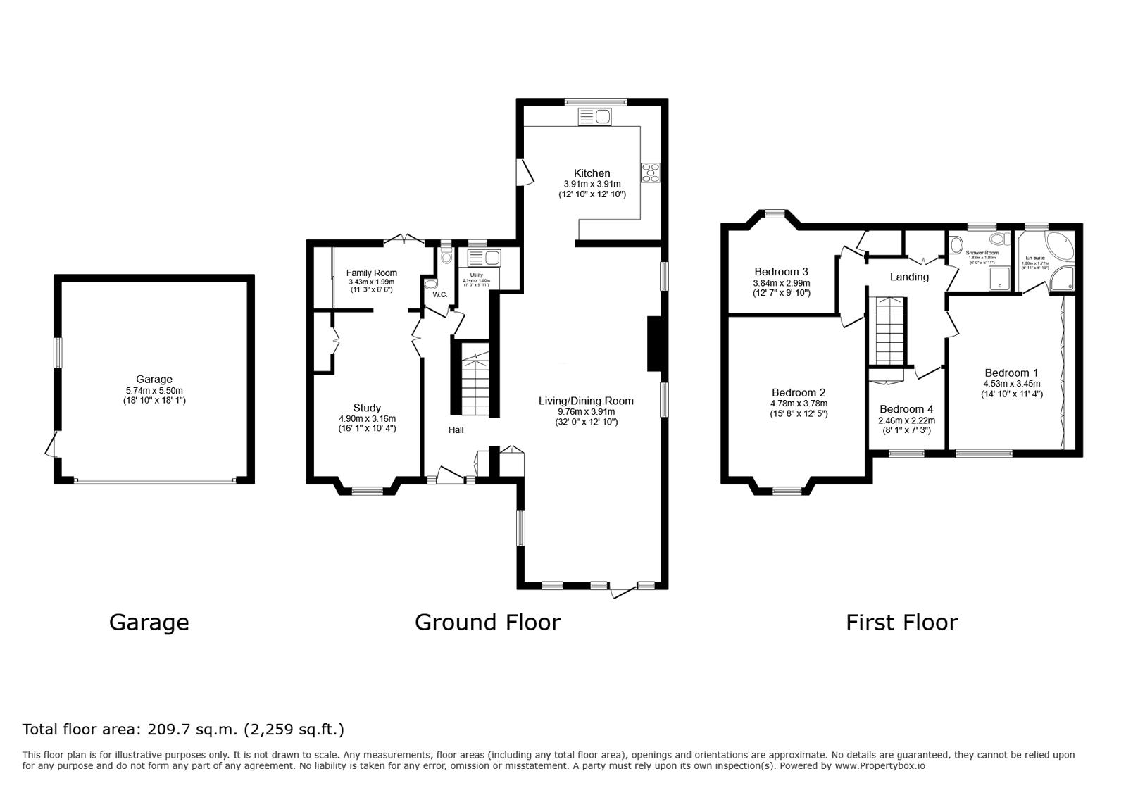Birch Grove,, Lower Wokingham Road, Berkshire floorplan