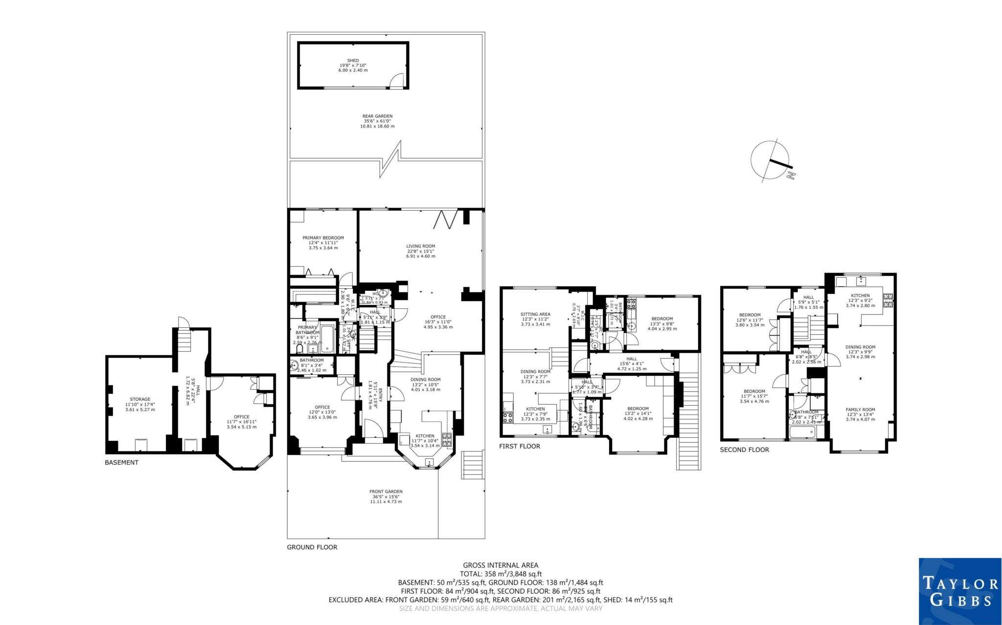 14, Talbot Road, London floorplan