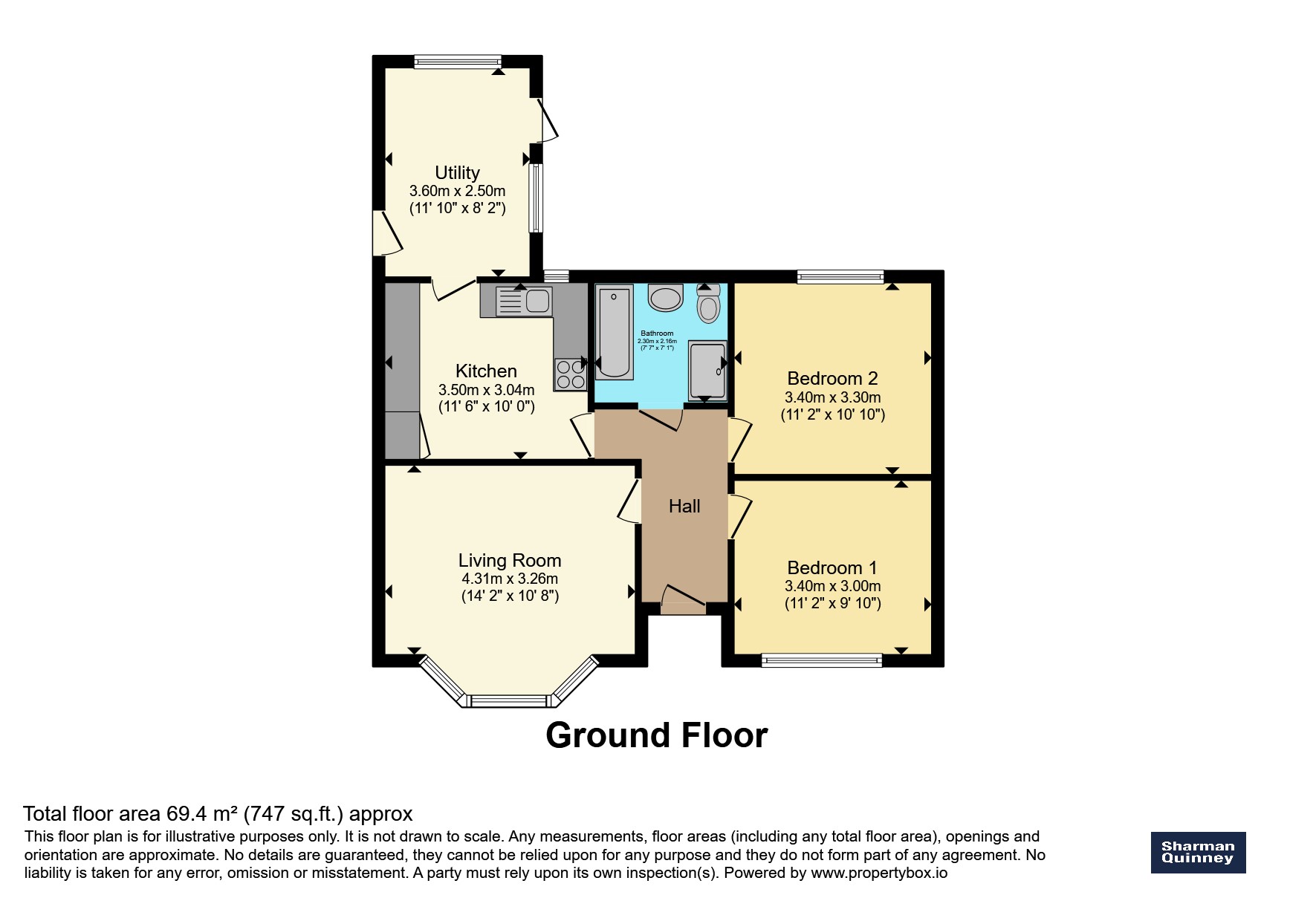 116, Deerfield Road, March floorplan