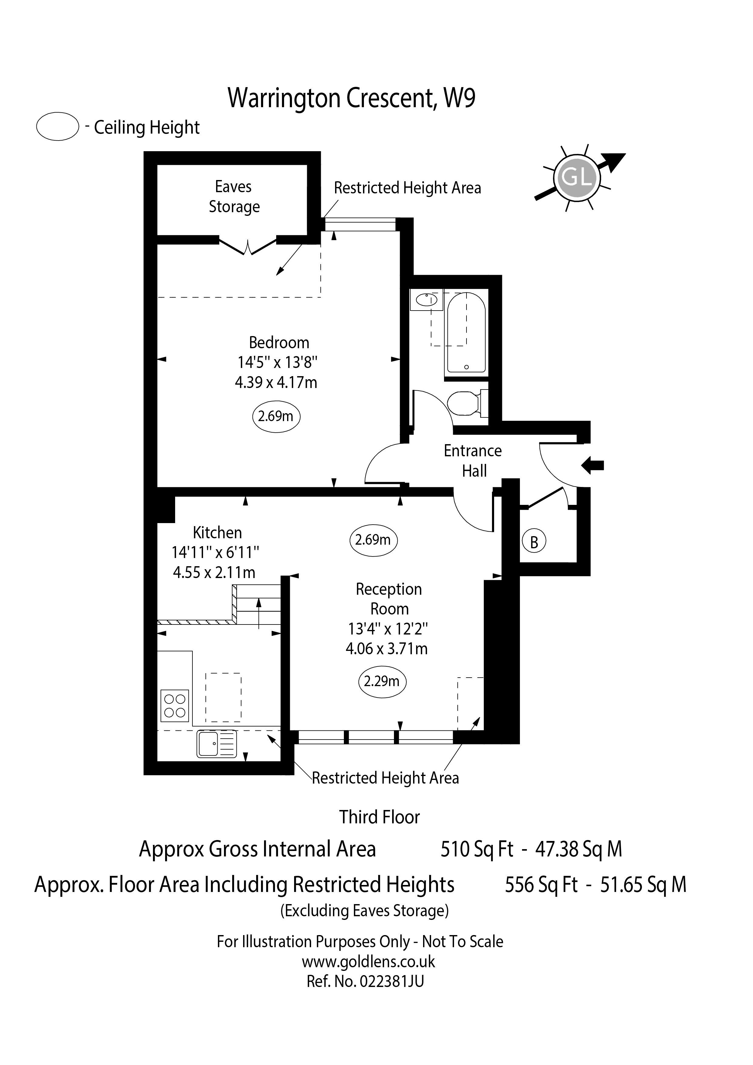 Warrington Crescent, Little Venice W9, 1 bedroom property for sale