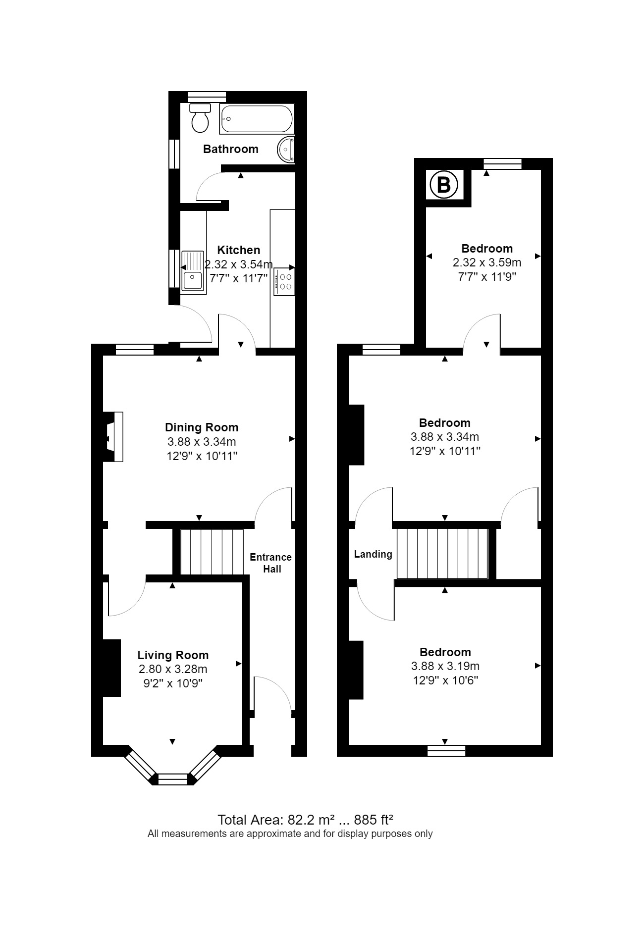 1, Shaftesbury Road, Reading floorplan