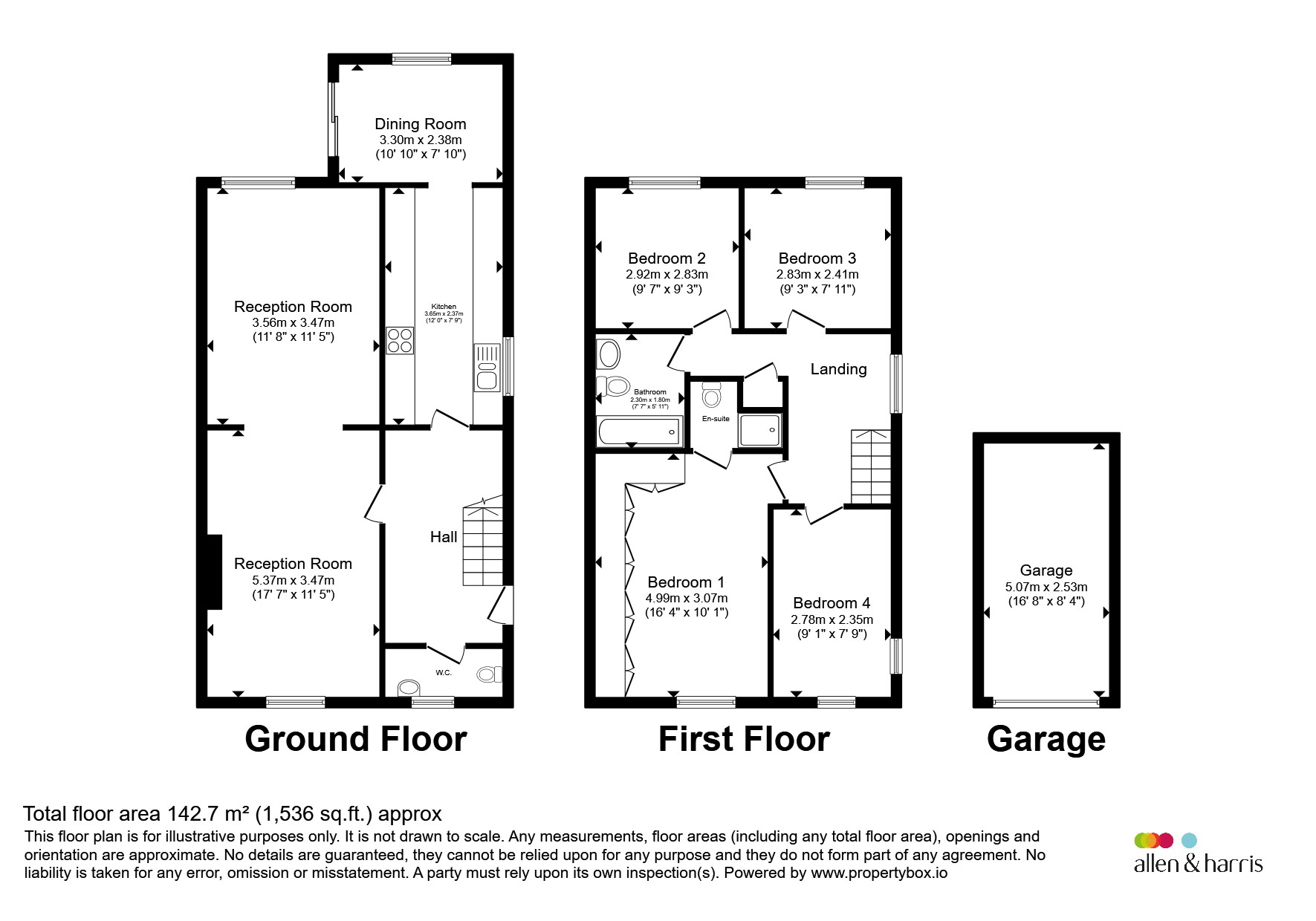 5, Tangmere Drive, CARDIFF floorplan