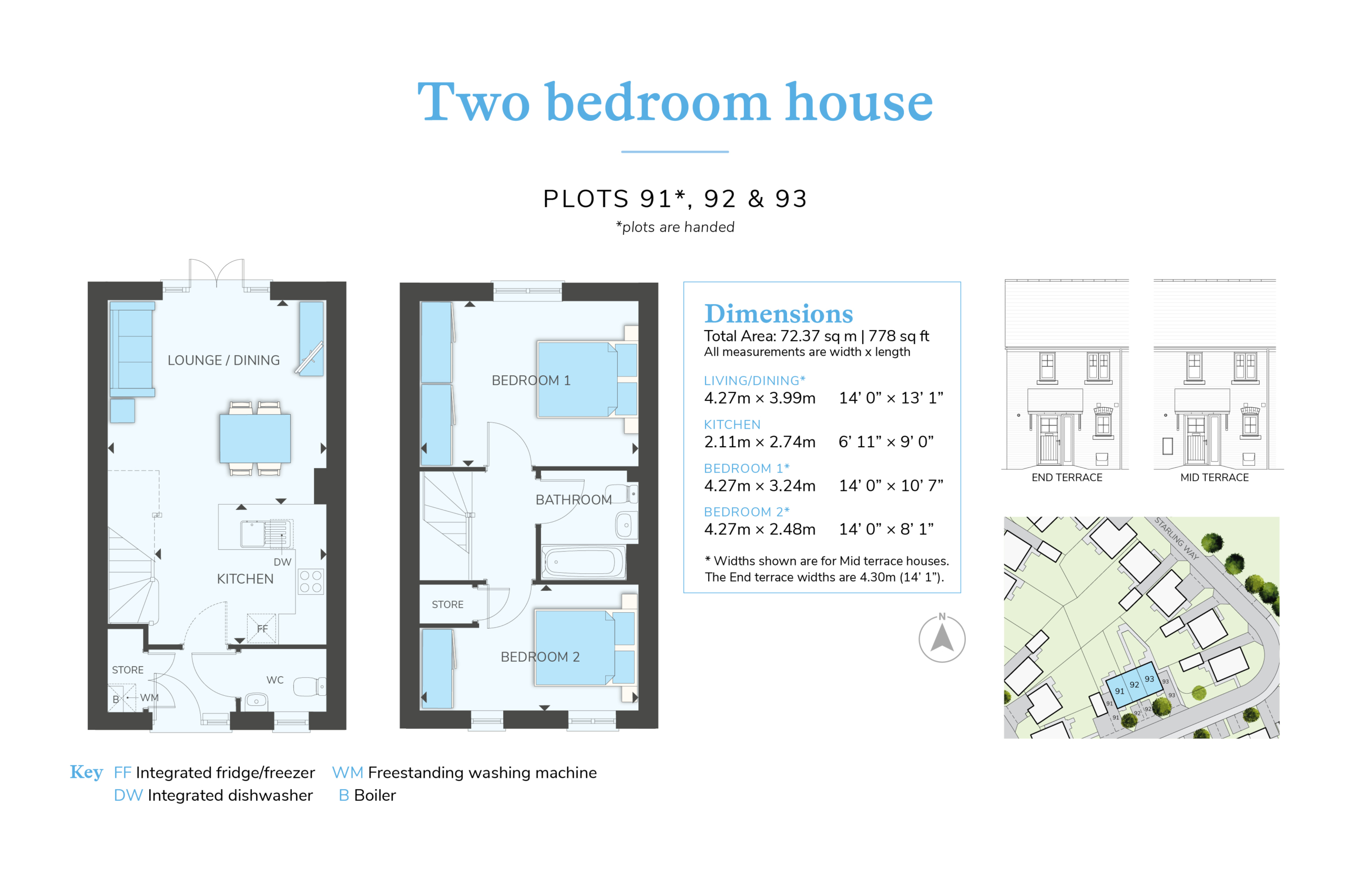 91, David Whitby Way, Crewe floorplan