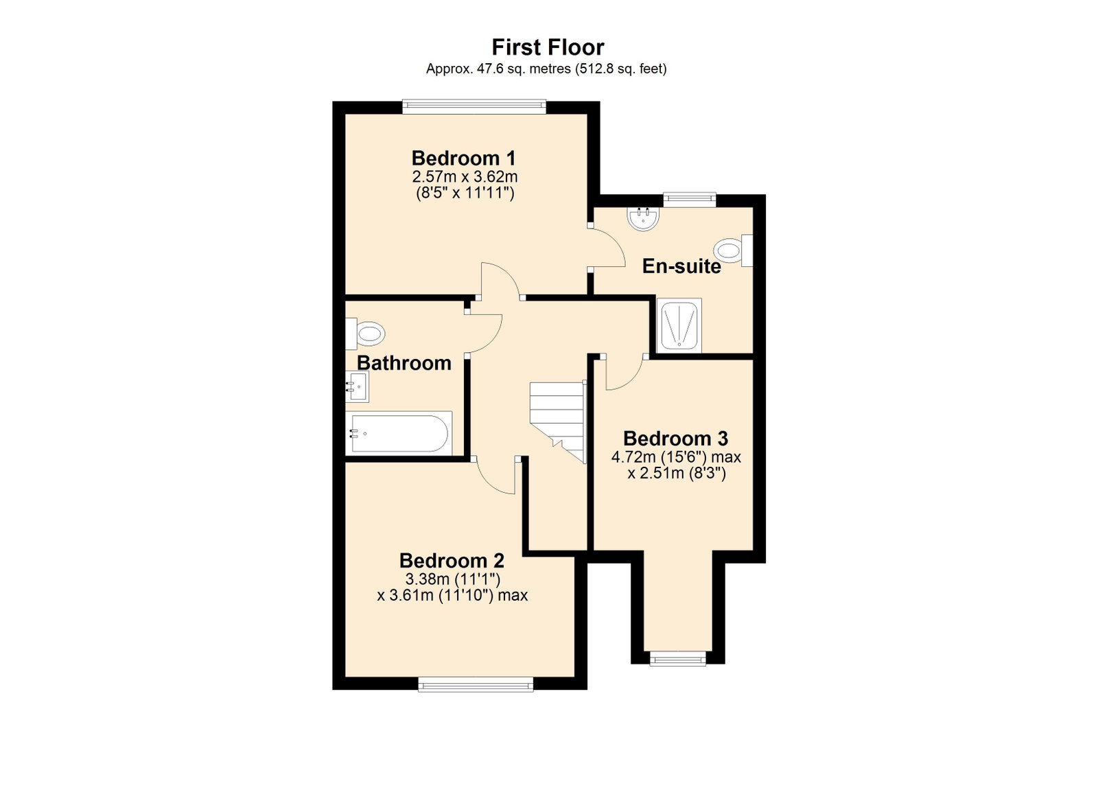 10, Parsonage Road, Horsham floorplan