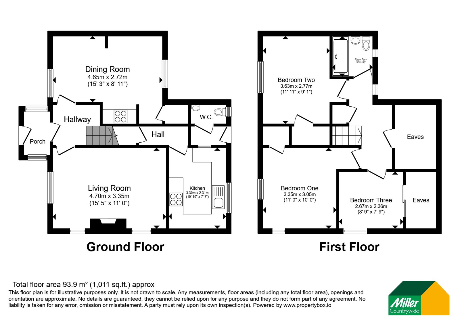 90, Polmeere Road, Cornwall floorplan