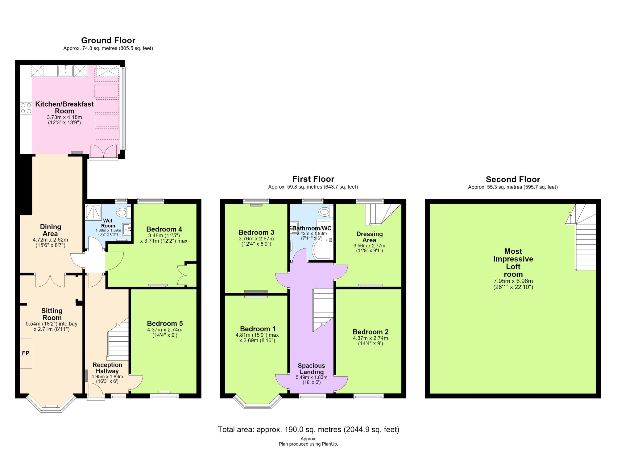 100 Babbacombe Road, Torquay floorplan