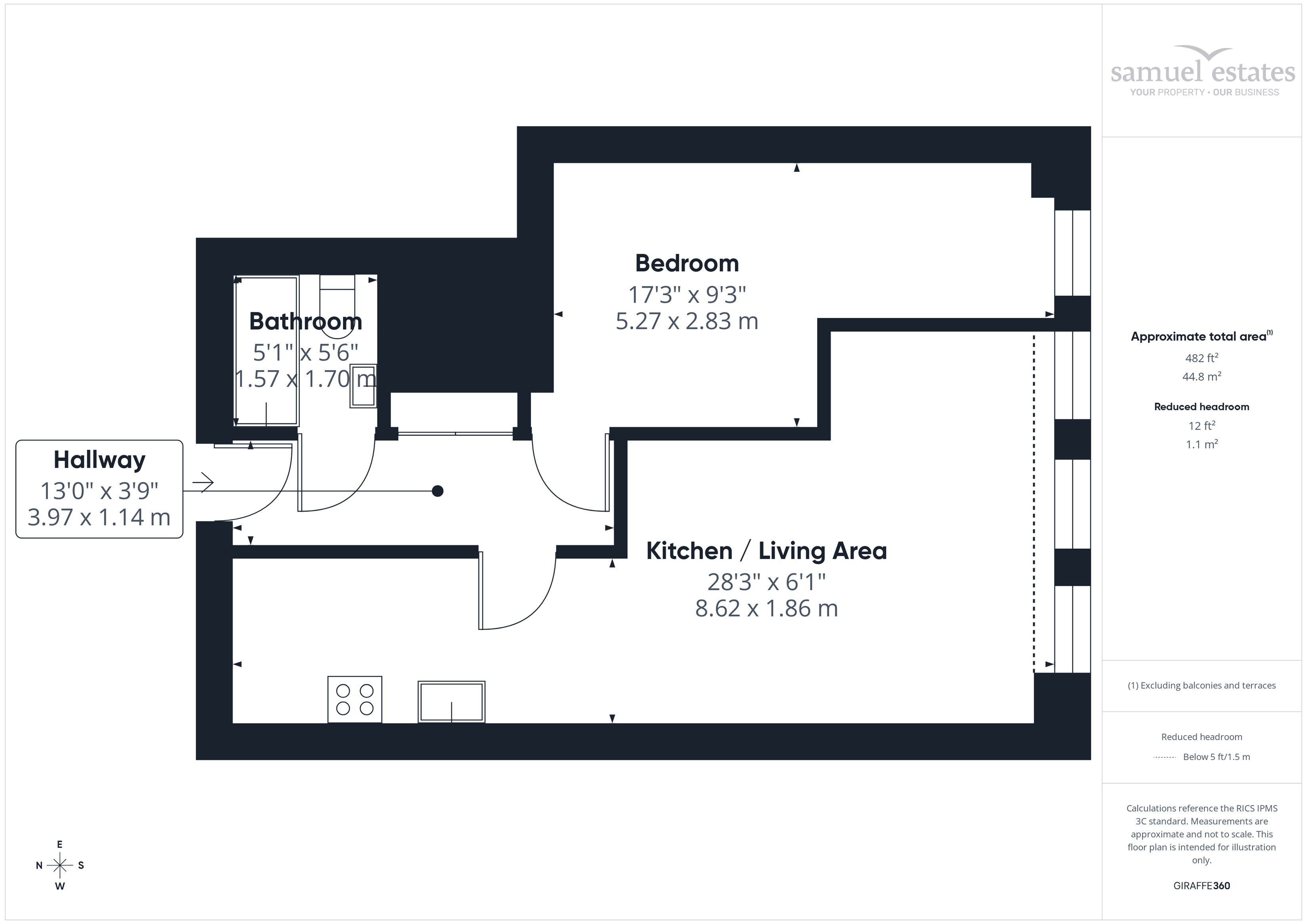 Coombe Lane, London floorplan