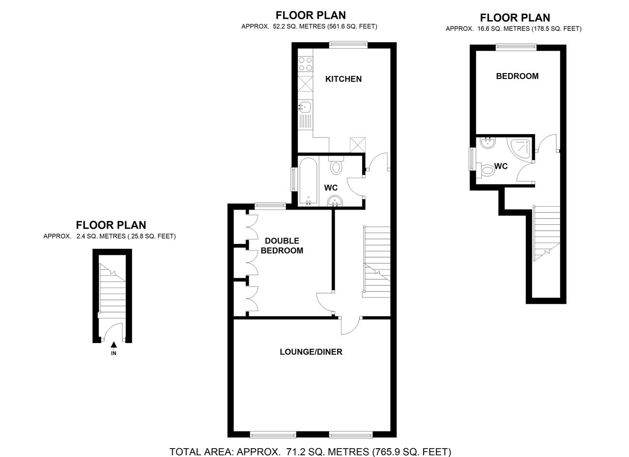 2 Bedrooms Flat to rent in Bective Road, London SW15