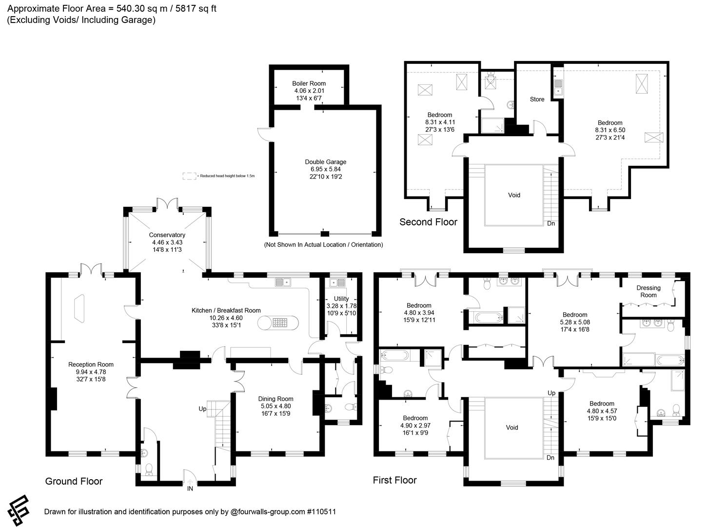 Eton House, The Chase, Ascot floorplan
