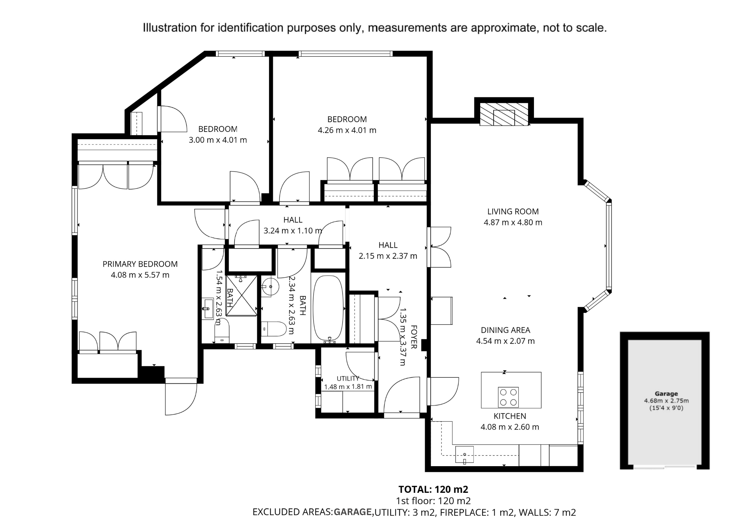 Flat 22, Ross Court, London floorplan