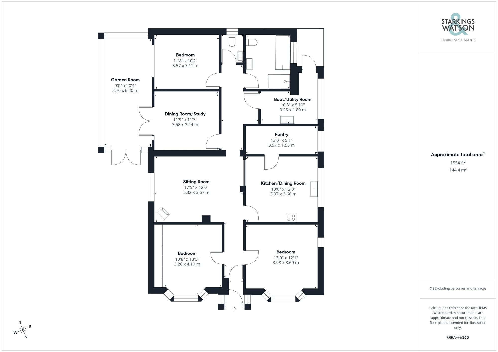 114 The Street, Norwich floorplan
