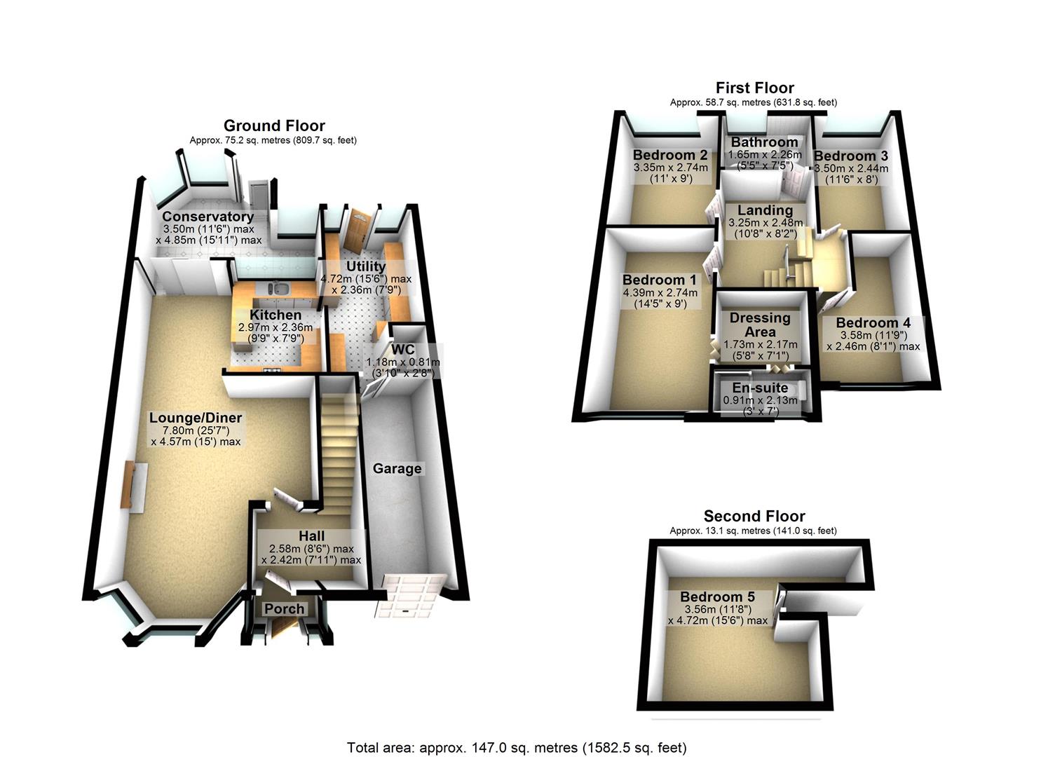 5 Bedrooms Semi-detached house for sale in Broadhill Road, Stalybridge SK15