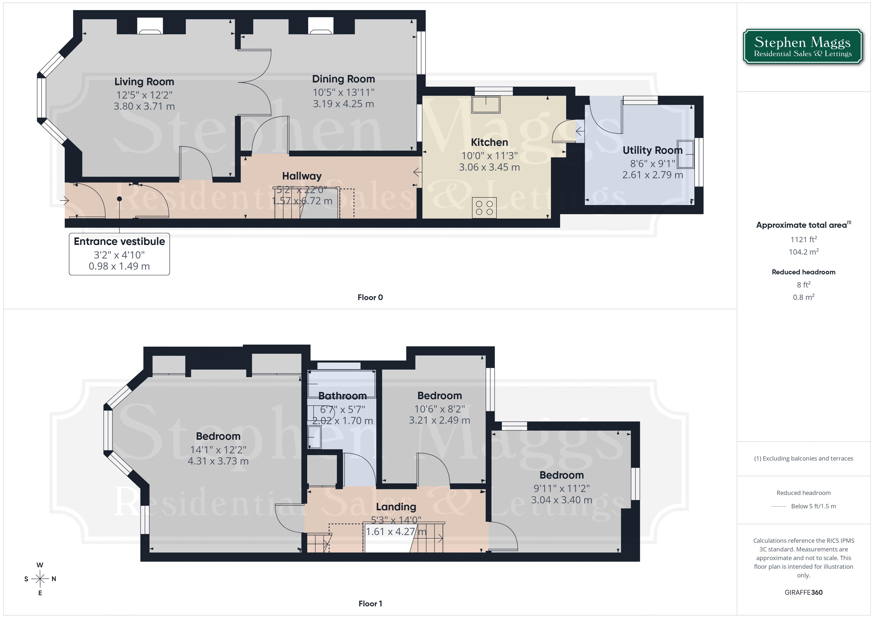 17, Somerset Road, Bristol floorplan