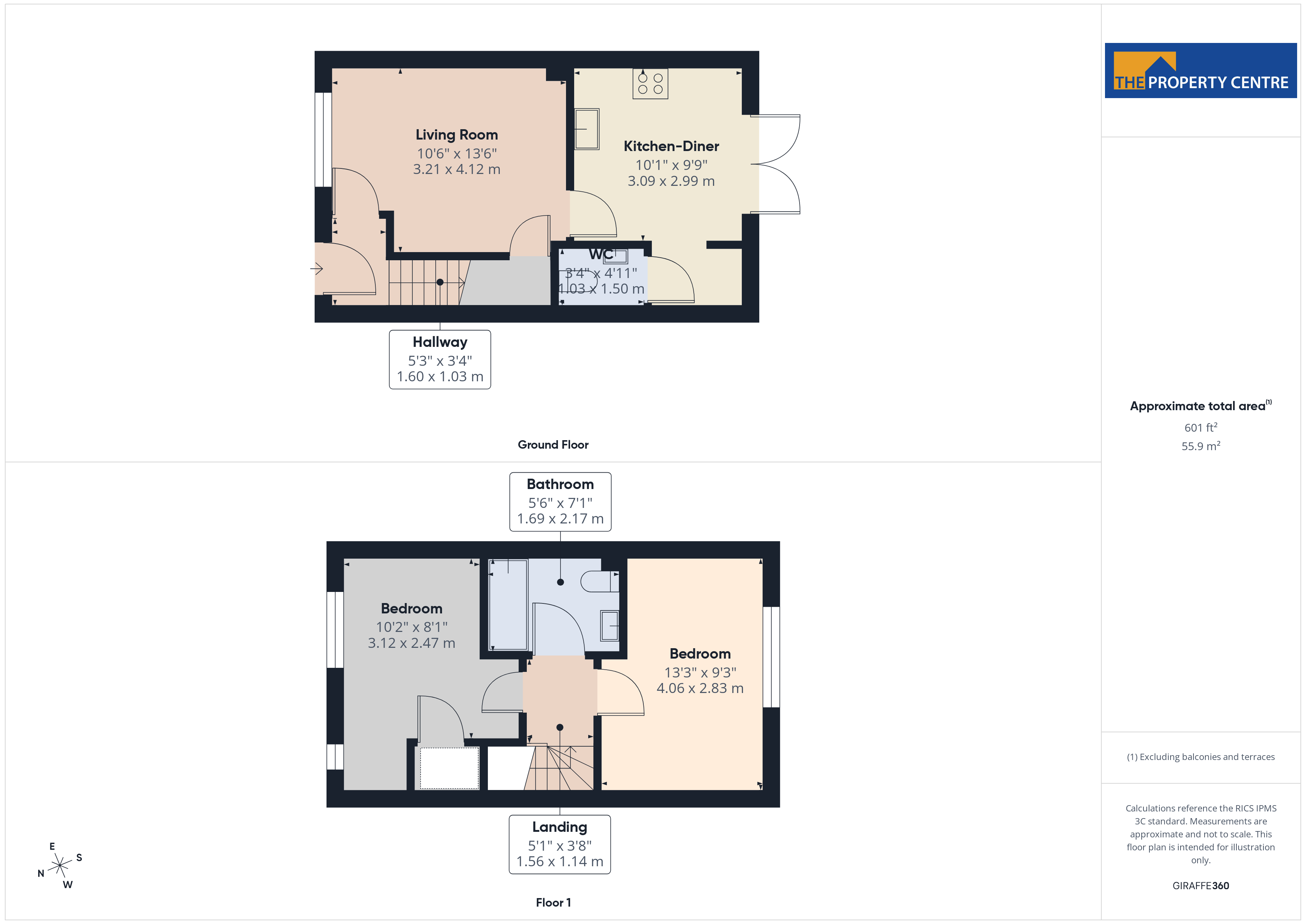 47, Nimrod Drive, Worcester floorplan