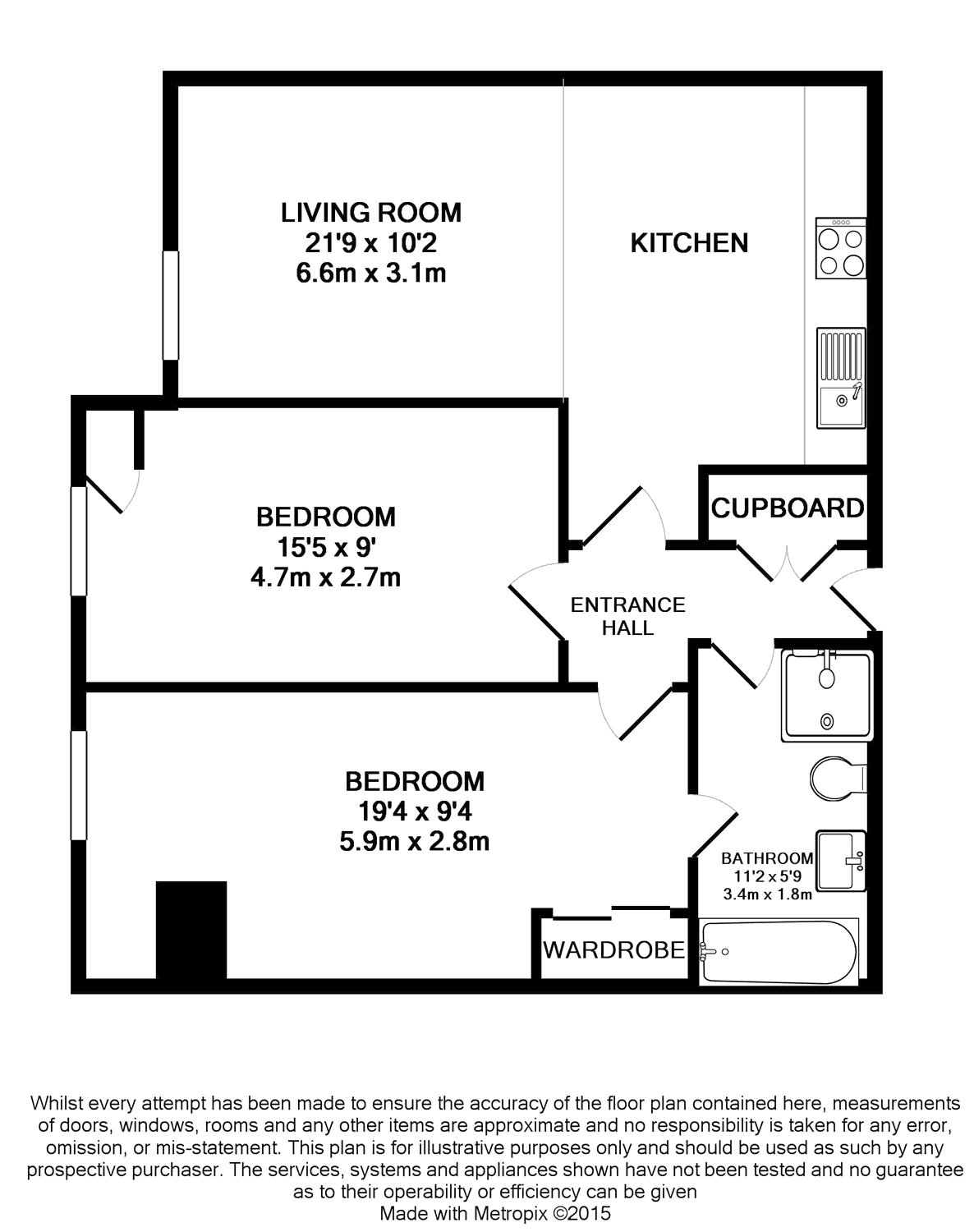 2 Bedrooms Flat to rent in Centrillion Point, 2 Masons Avenue, Croydon CR0