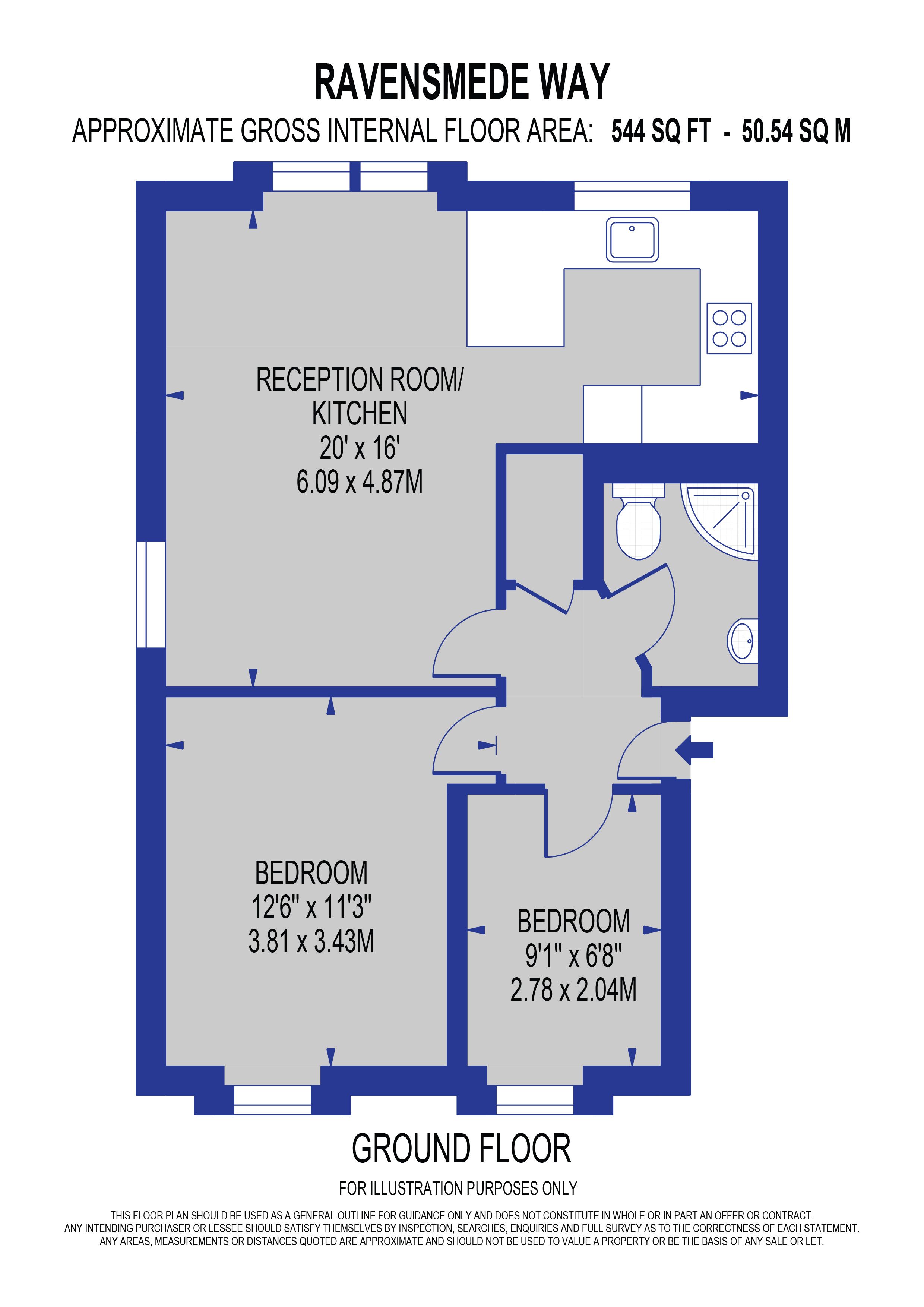 Ravensmede Way, Chiswick floorplan