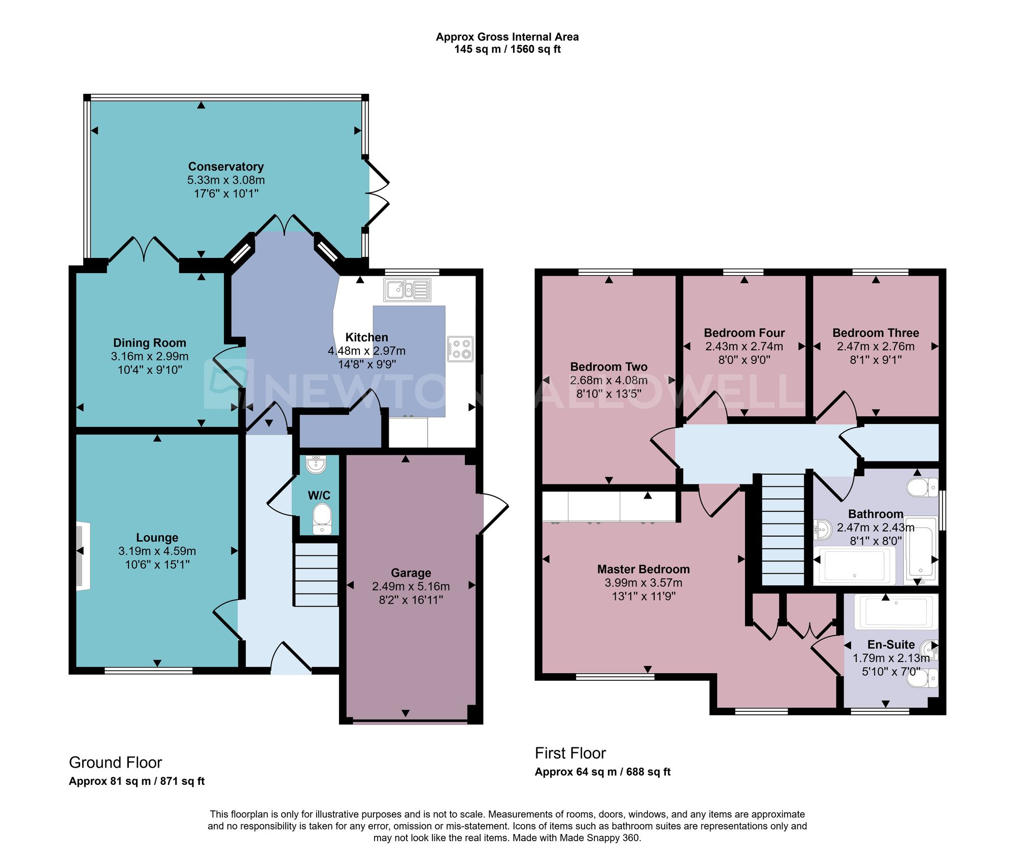 5 Jenkins Road, Coalville floorplan