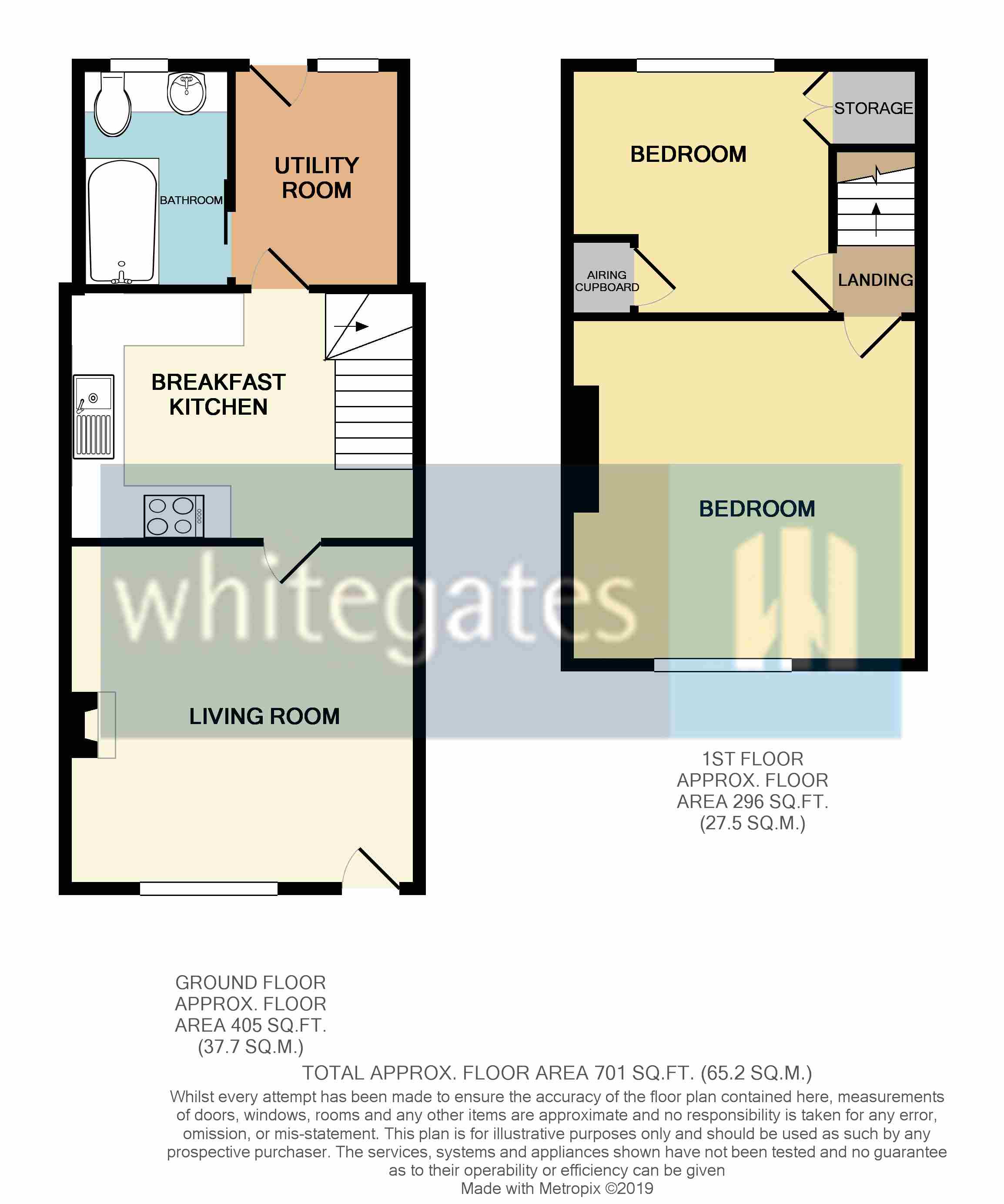 2 Bedrooms Terraced house for sale in Carr Lane, South Kirkby, Pontefract, West Yorkshire WF9