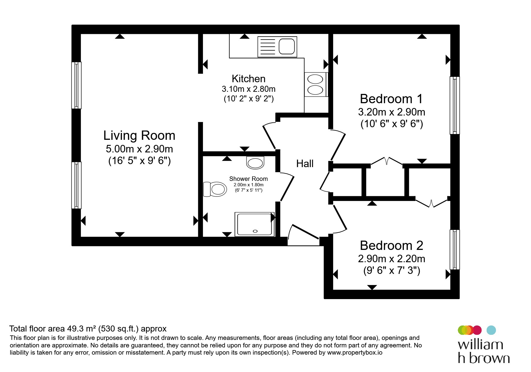 15, Market Mews, Norwich floorplan