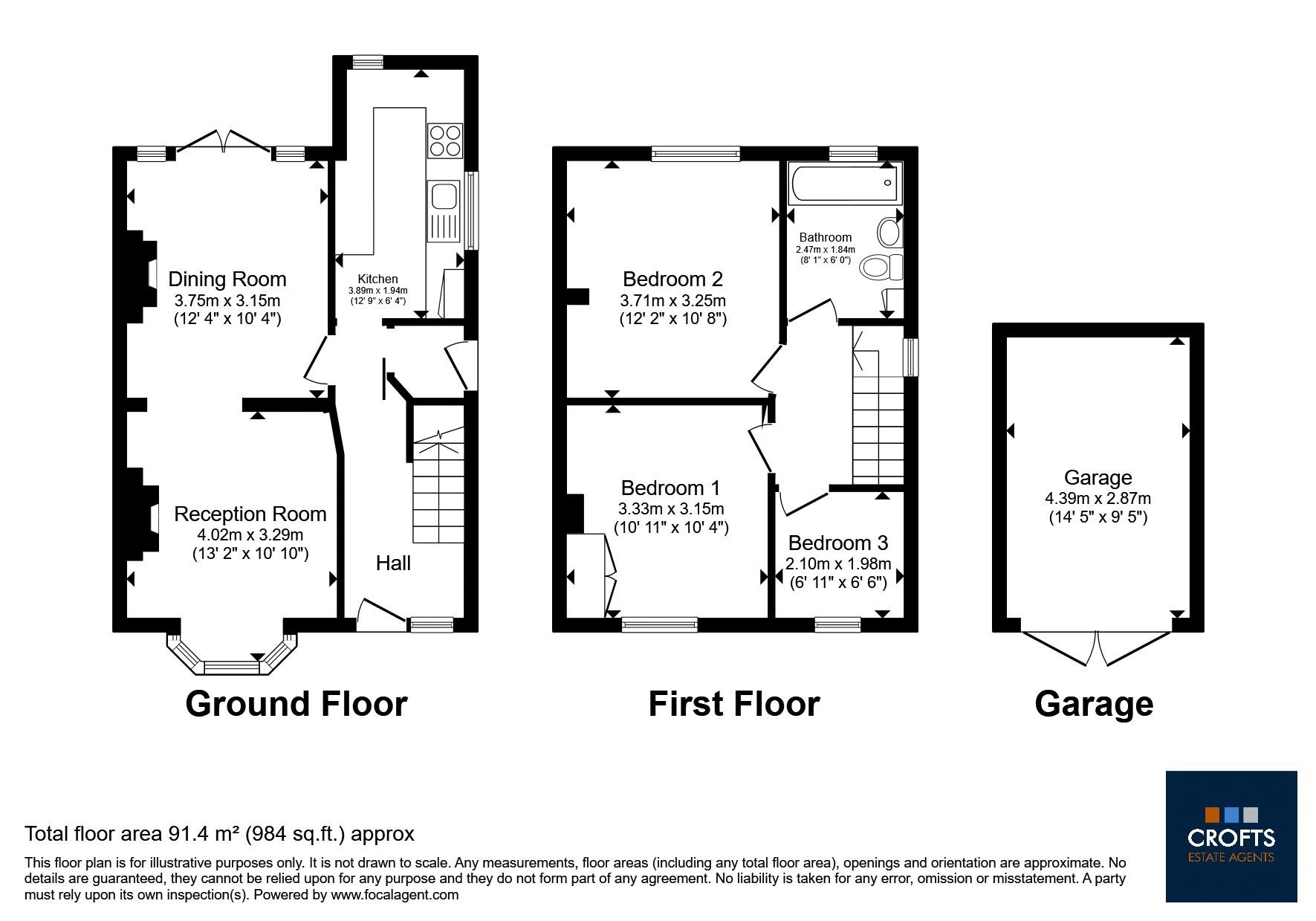 6, Baytree Avenue, Grimsby floorplan