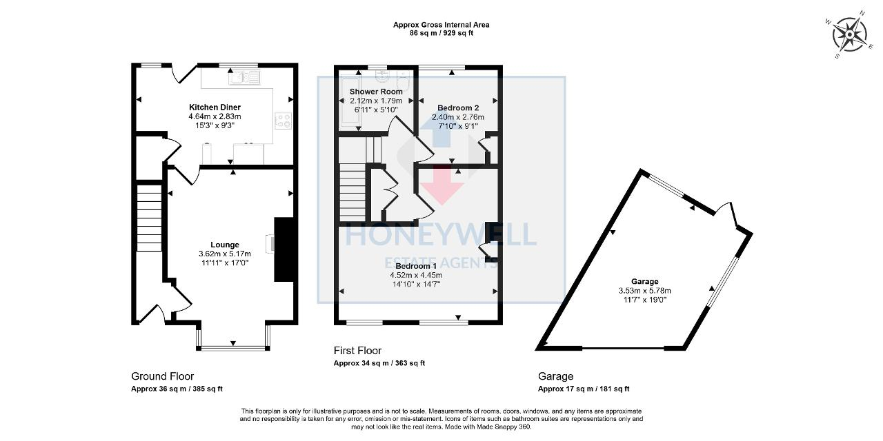 41, Salthill Road, Clitheroe floorplan