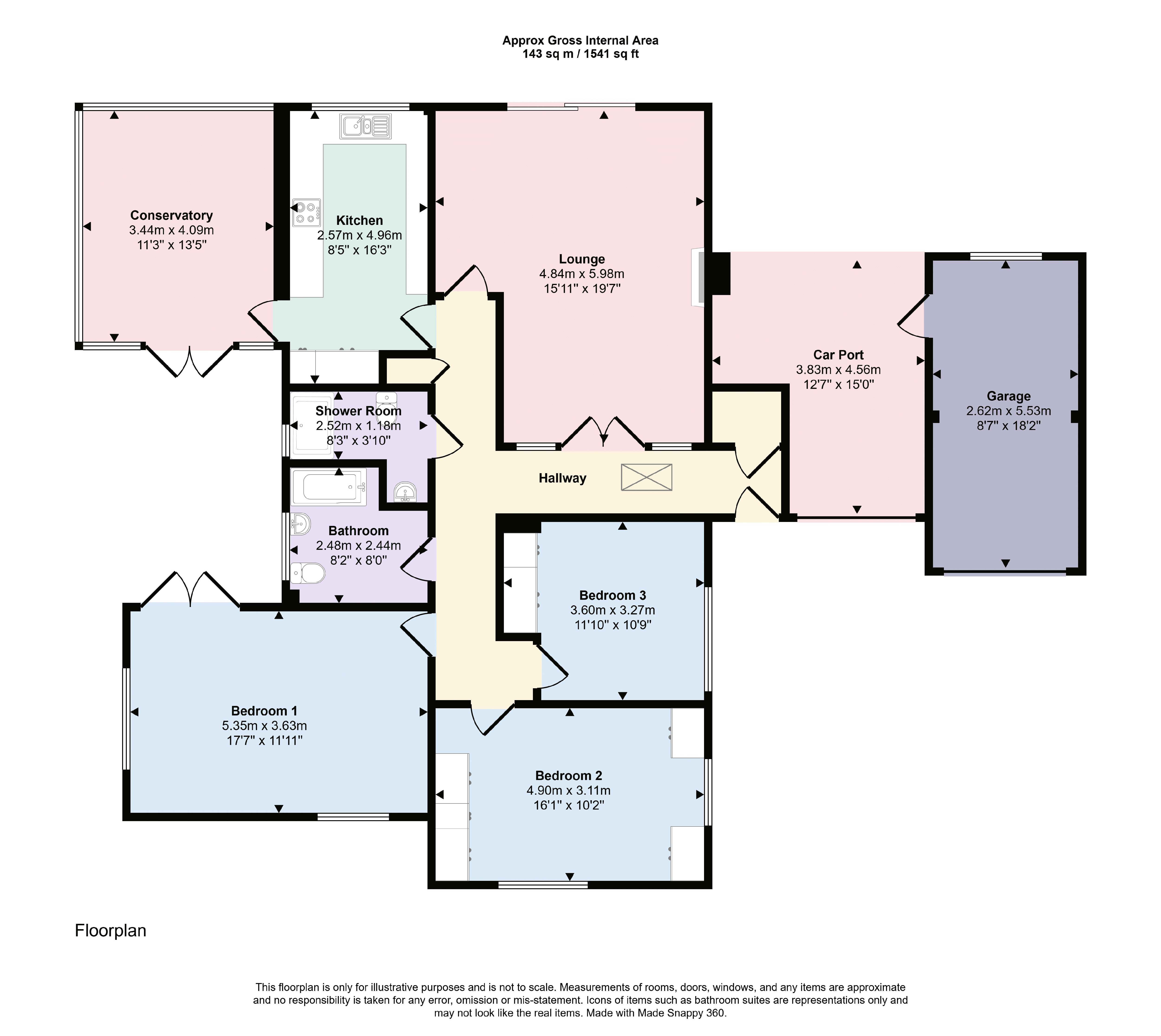 12, Kenton Drive, Trowbridge floorplan