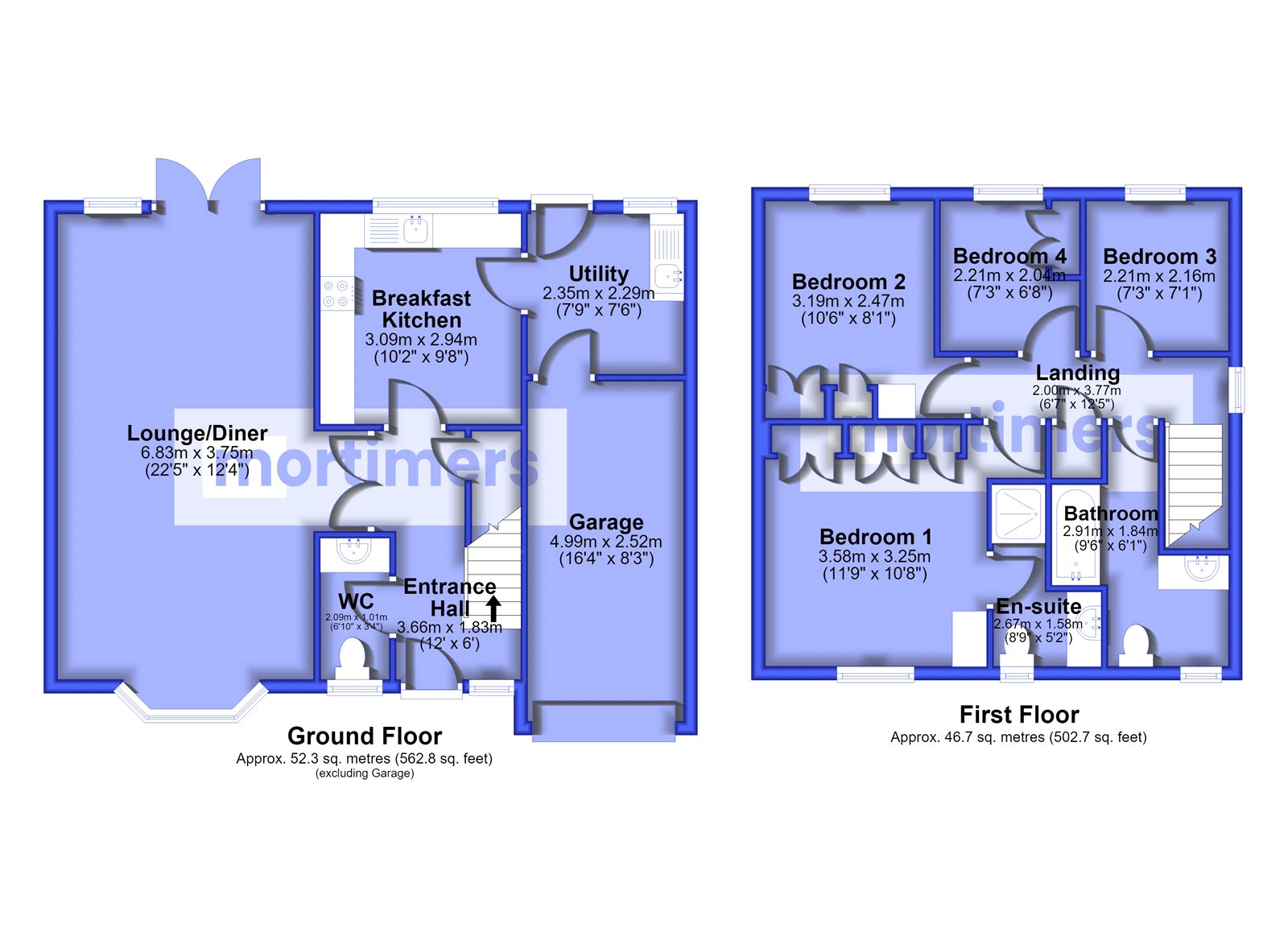 8, Dun Croft Close, Lancashire floorplan