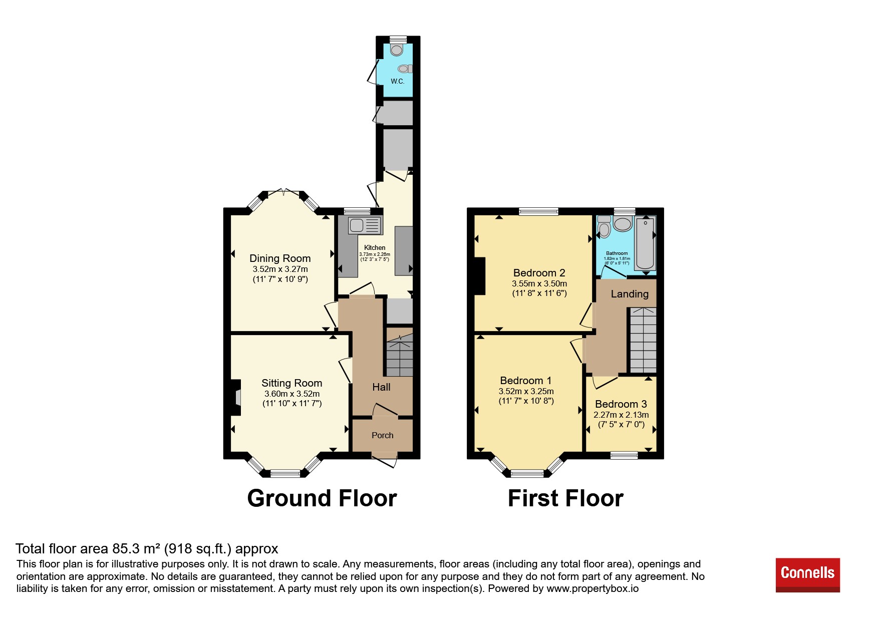 62, White Road, Oxford floorplan