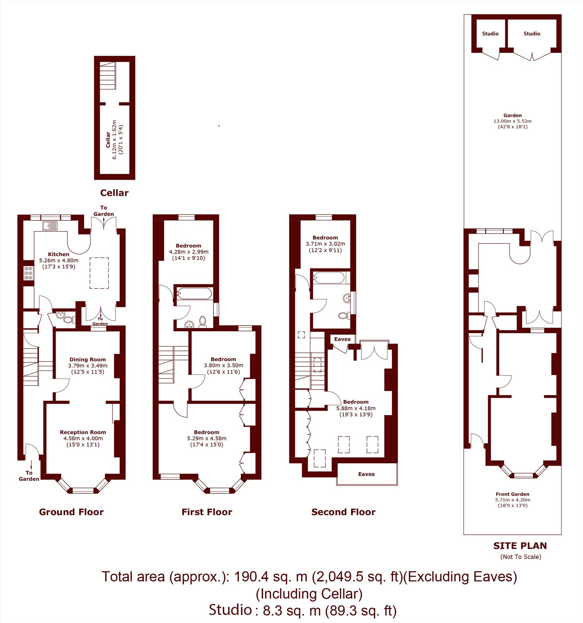 5, Cleveland Road, London floorplan