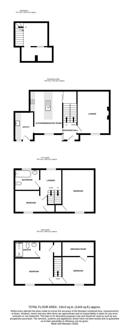 3 The Terrace, Market Place, North Walsham floorplan