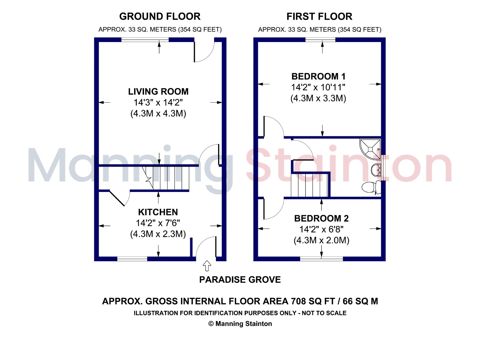 17, Paradise Grove, Leeds floorplan