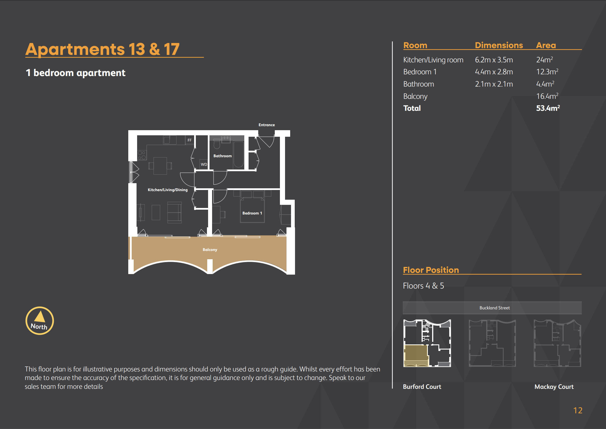 Buckland Street, Hackney floorplan