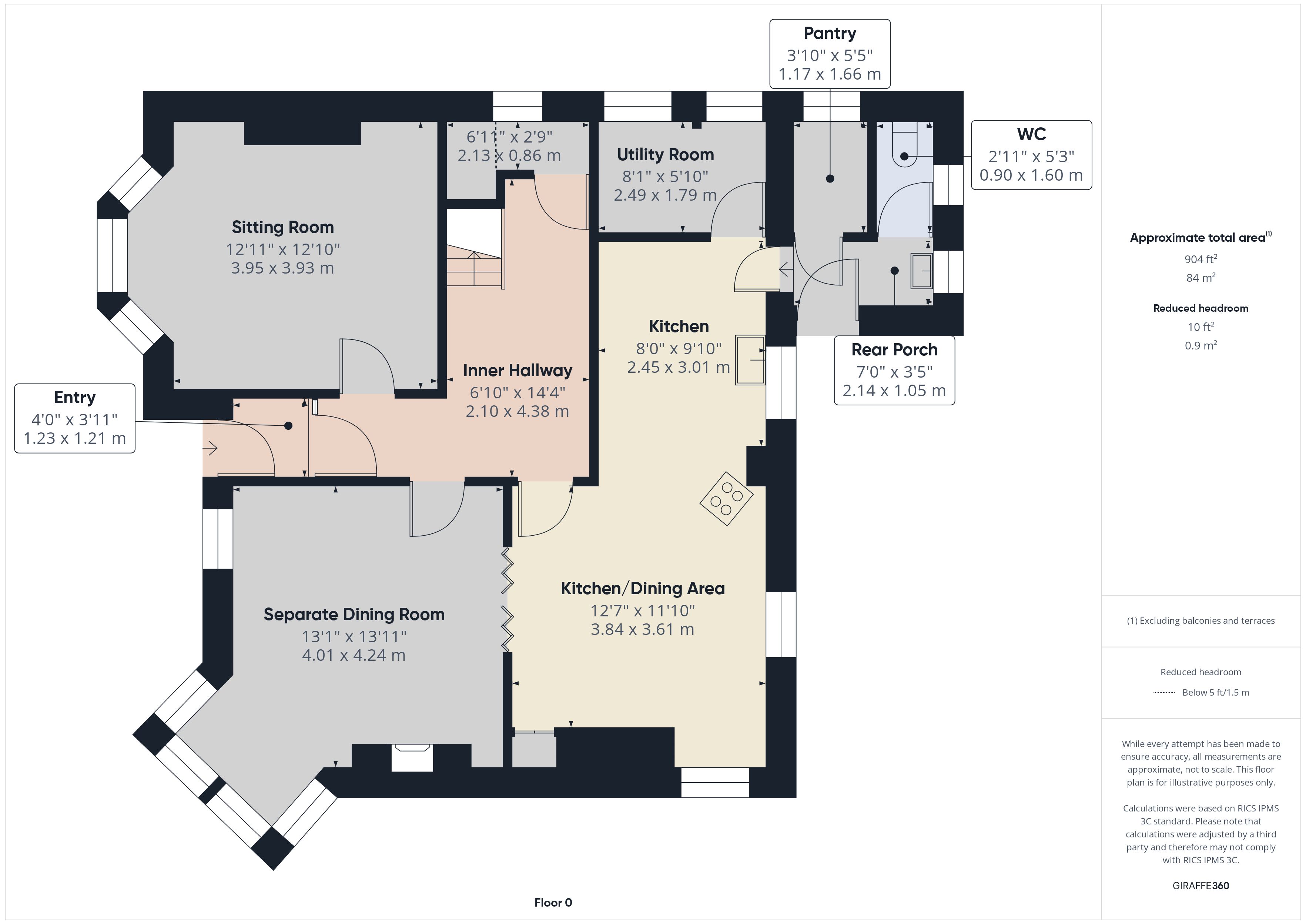 Shearwater,, North Road, Devon floorplan