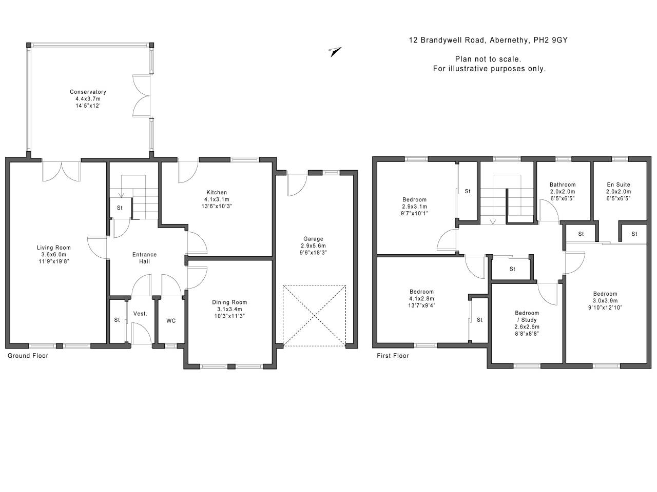 4 Bedrooms  for sale in Brandywell Road, Abernethy, Perth PH2