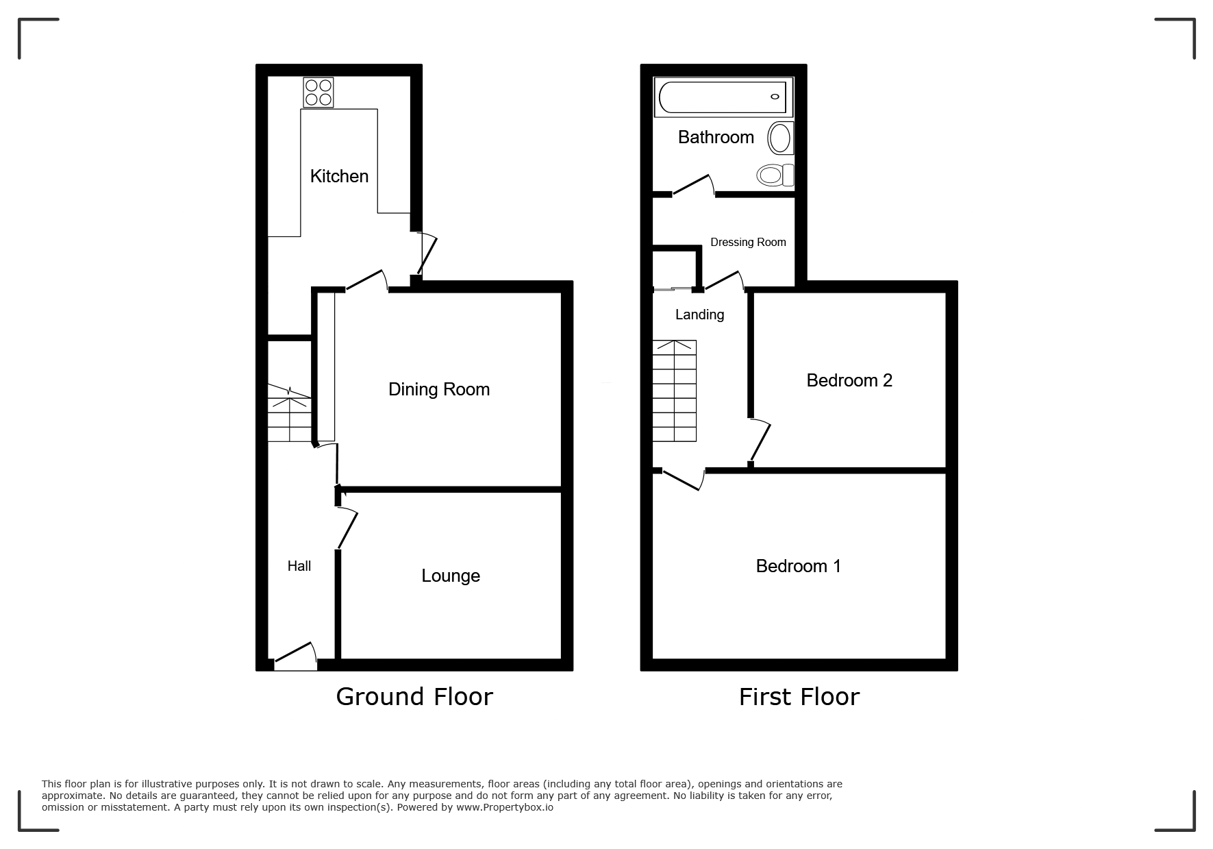 55, Regent Square, Exeter floorplan