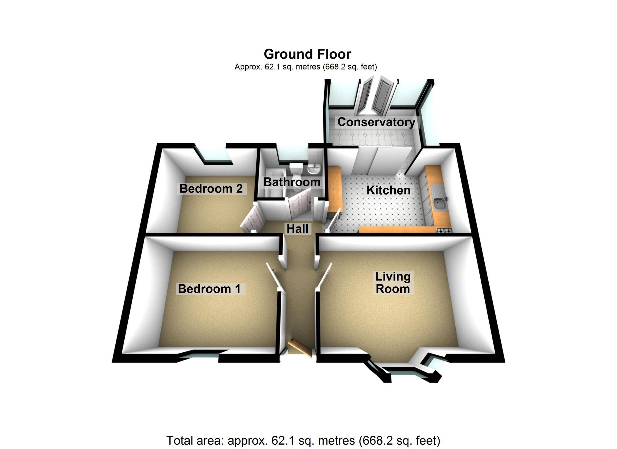 8 Poachers Croft, Doncaster floorplan
