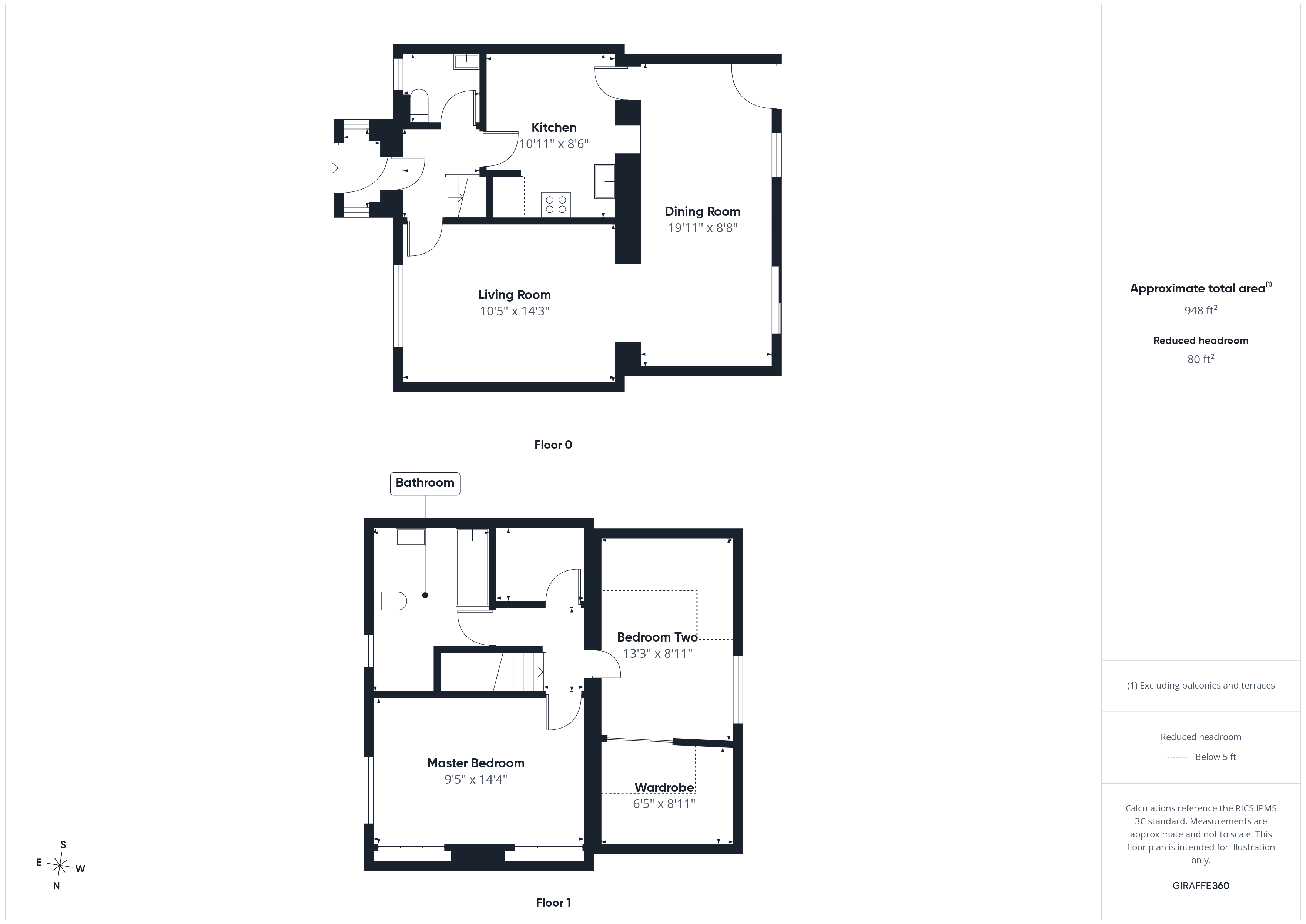 86, Dawlish Road, Reading floorplan