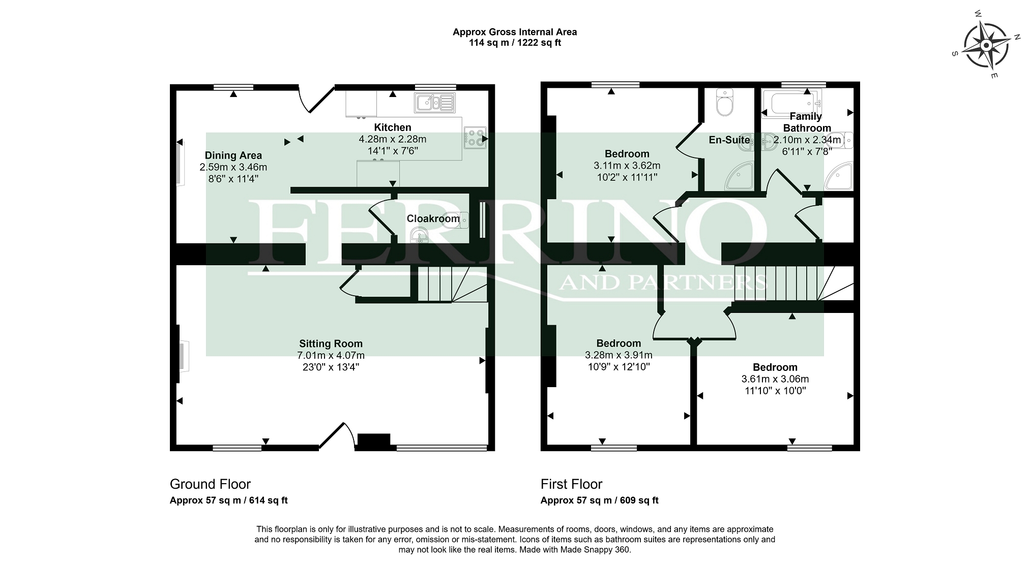The Old Post Office, (3 Beds, Fully Renovated), Lydney floorplan