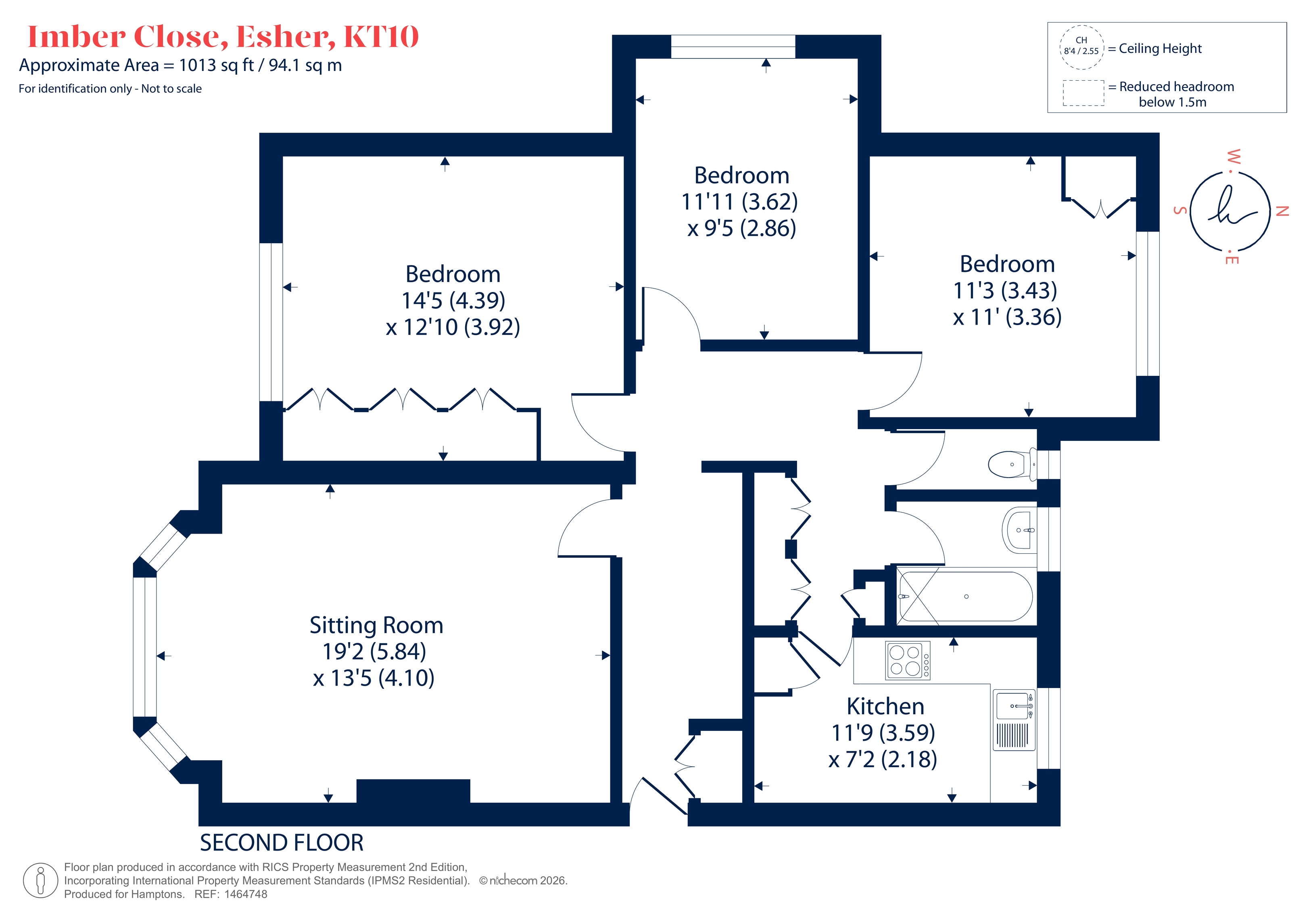 29, Imber Close,, Esher floorplan